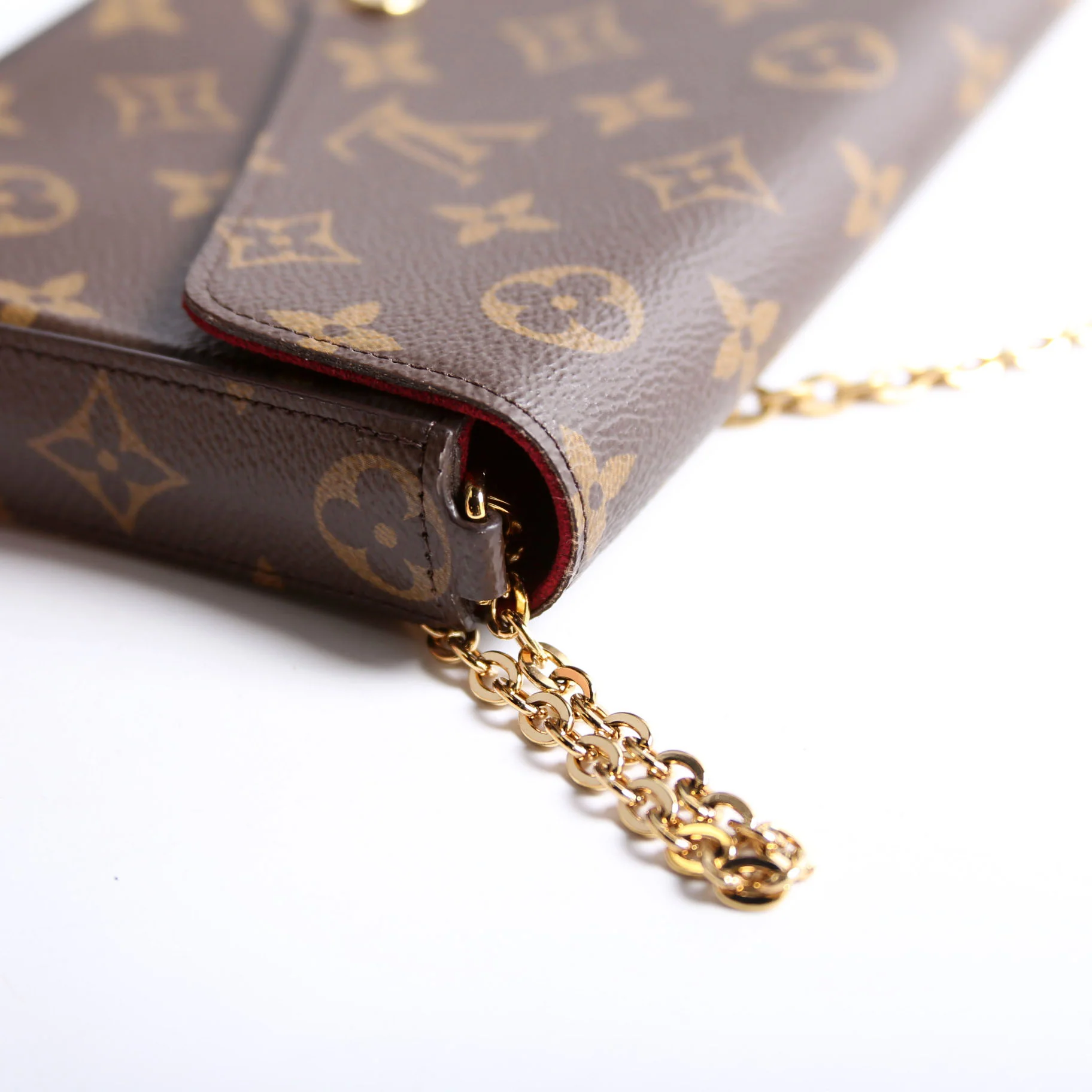 Pochette Felicie Monogram Berry - Image 8