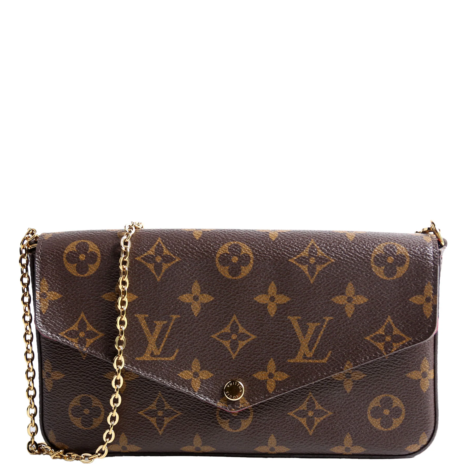 Pochette Felicie Monogram Berry