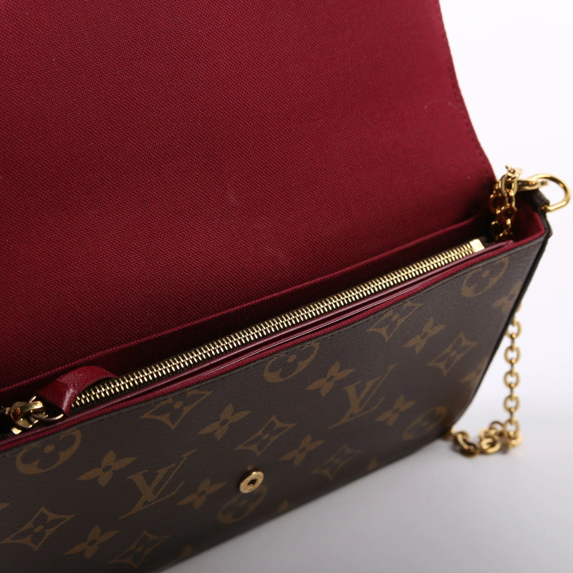Pochette Felicie Monogram Berry - Image 8