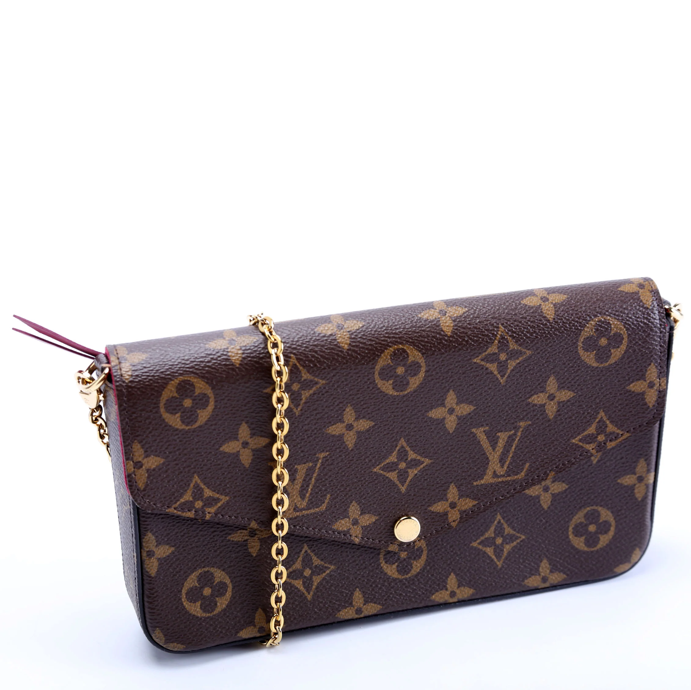 POchette Felicie Monogram Brown/Berry - Image 2