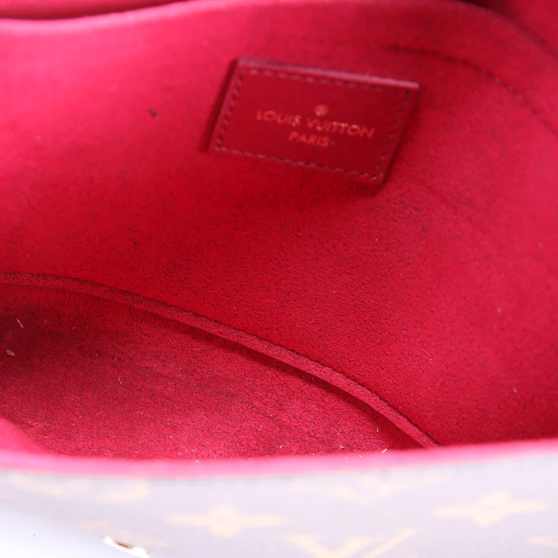 POchette Felicie Monogram Brown/Berry - Image 8