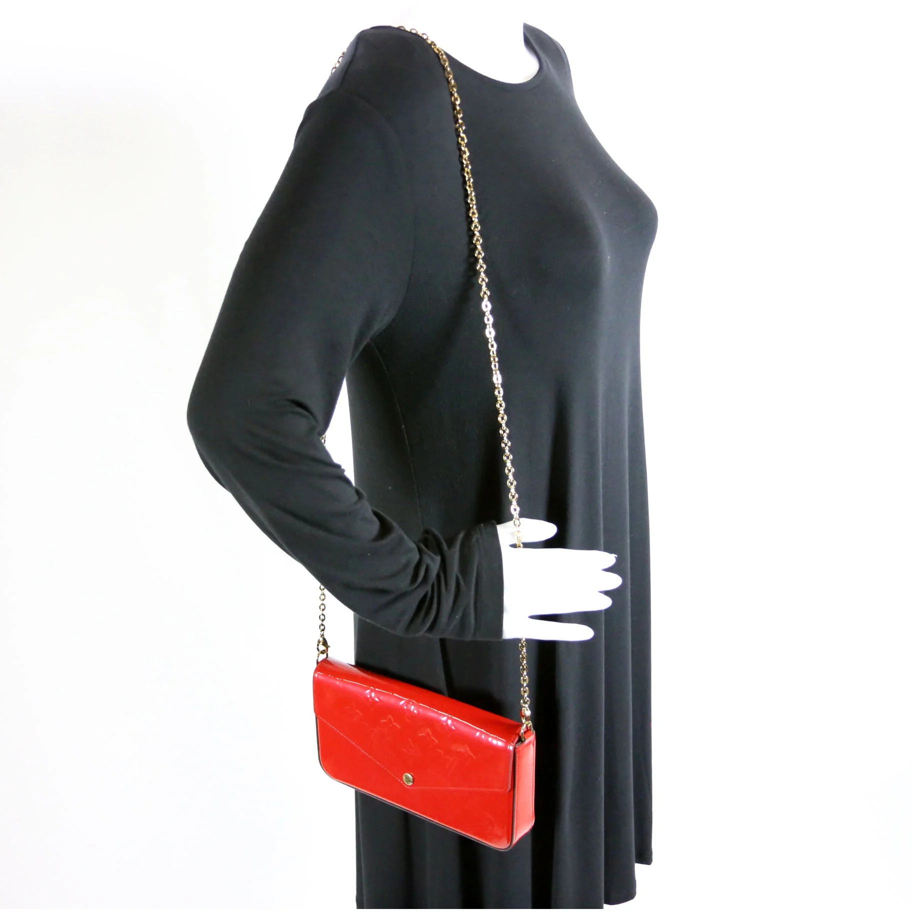 Pochette Felicie Vernis Red - Image 11