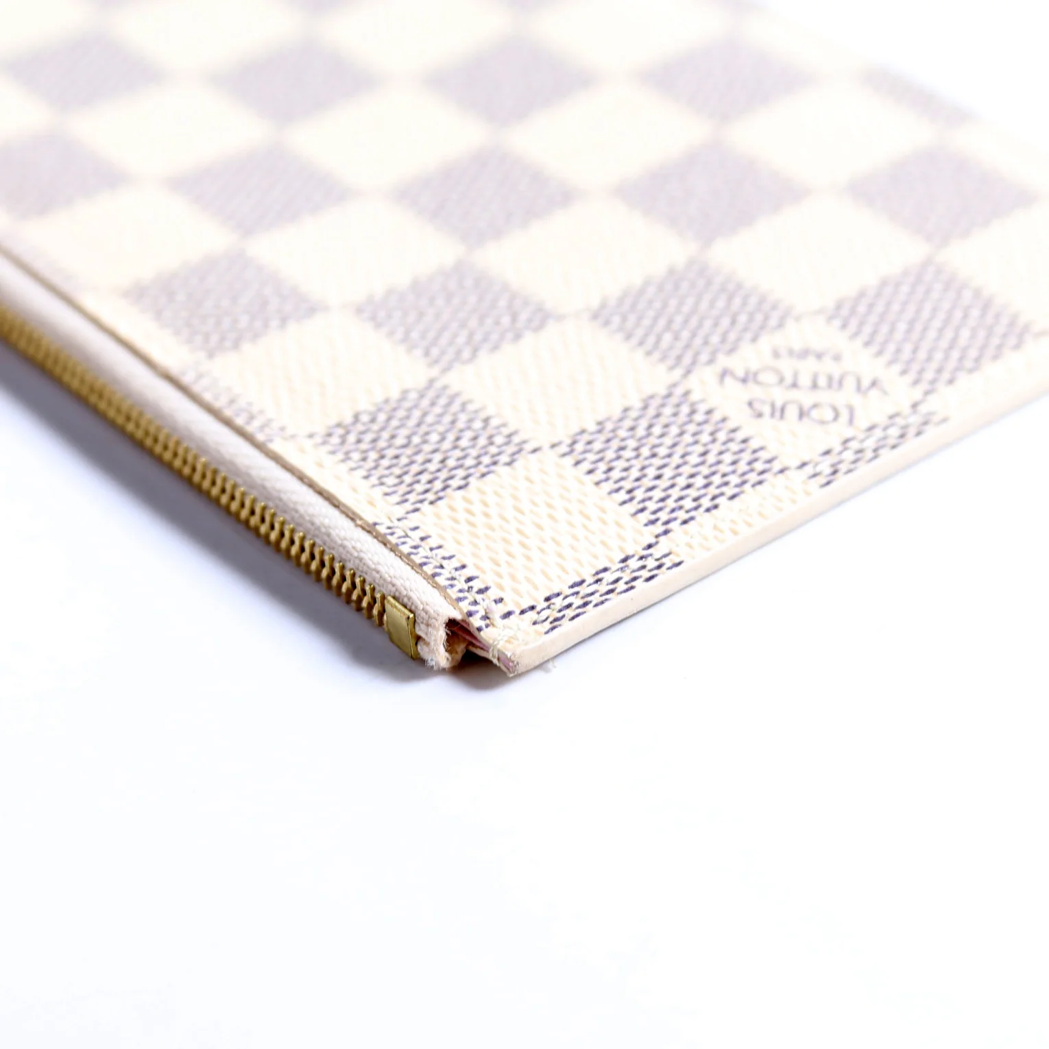 Pochette Felicie Zip Insert Only Damier Azur Pink - Image 8