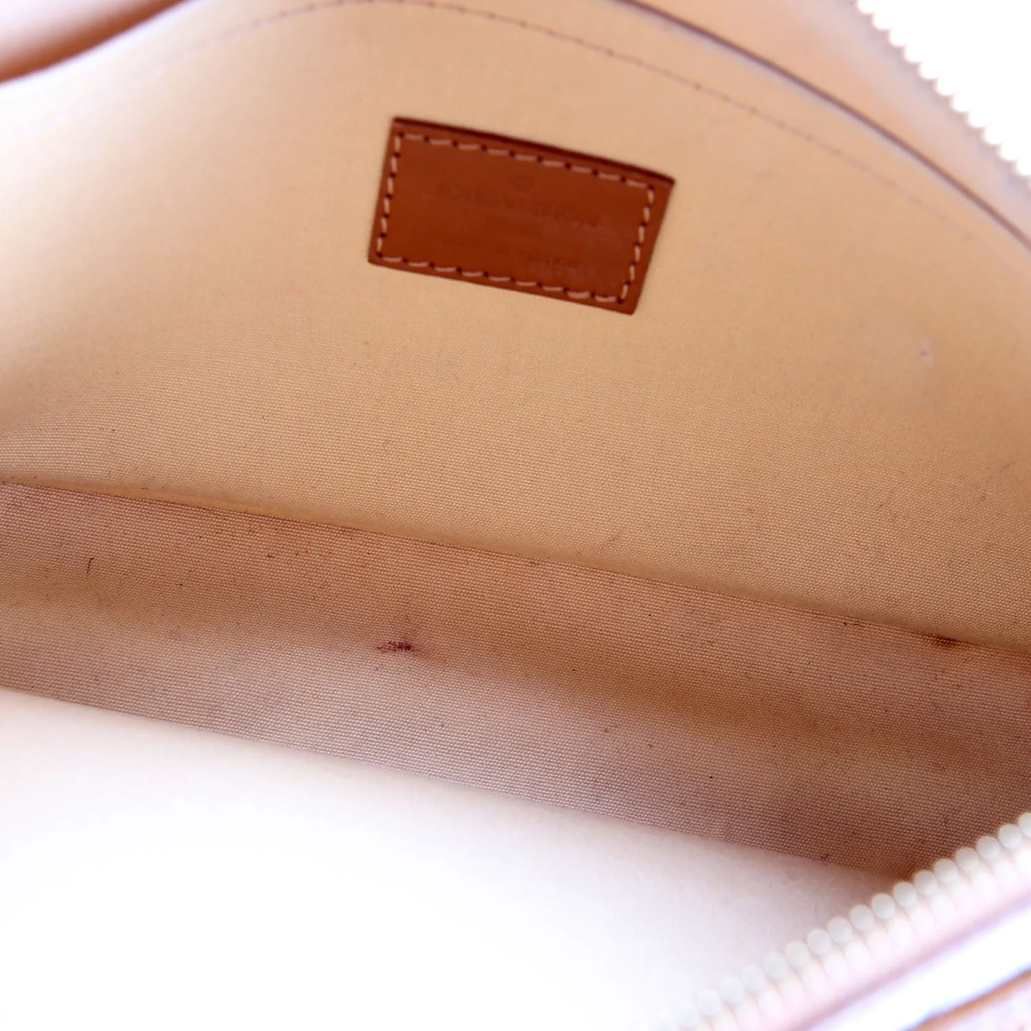 Pochette Kathleen Mini Lin Monogram Tan - Image 9