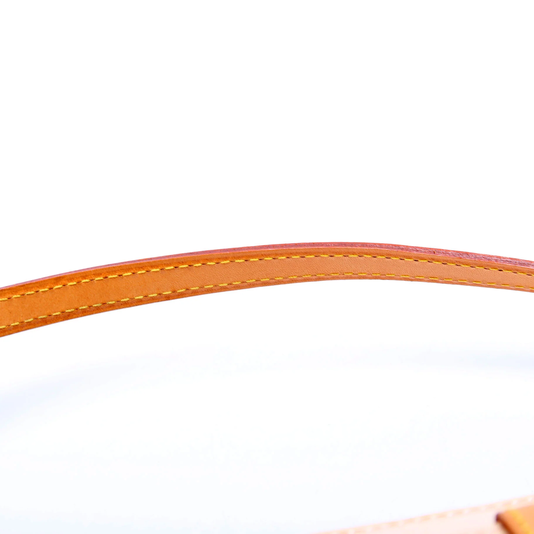 Pochette Mallory Vernis Cream/Brown - Image 8