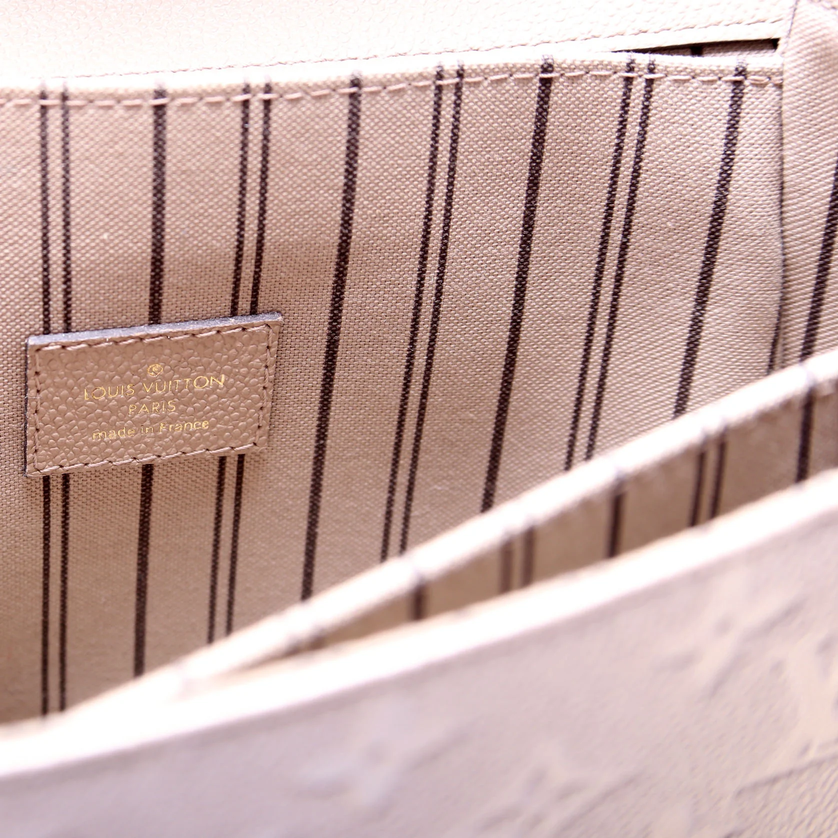 Pochette Metis Empreinte Beige - Image 8