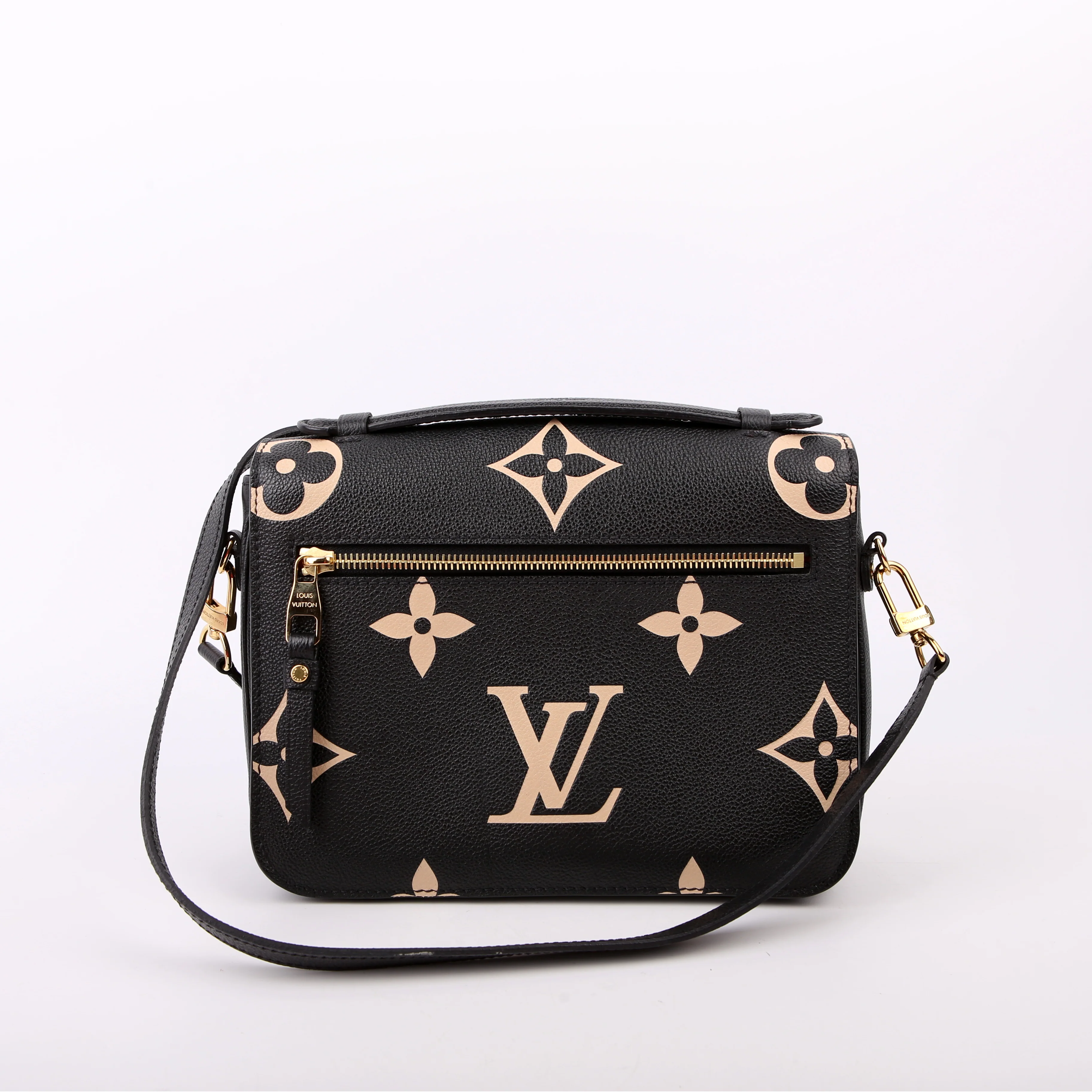Pochette Metis Empreinte Bicolor Black/Beige - Image 3