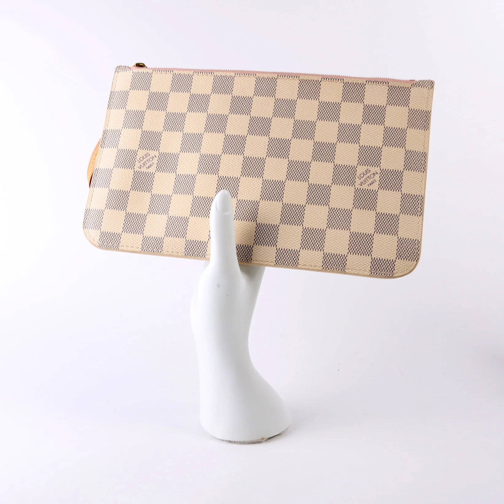 Pochette Only Damier Azur Neverfull Pink - Image 13