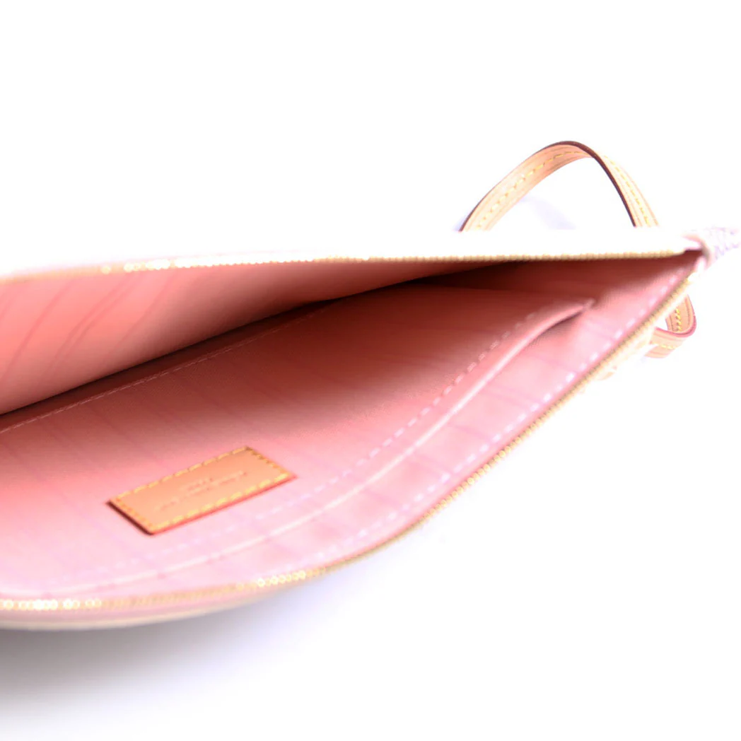 Pochette Only Damier Azur Neverfull Pink - Image 11