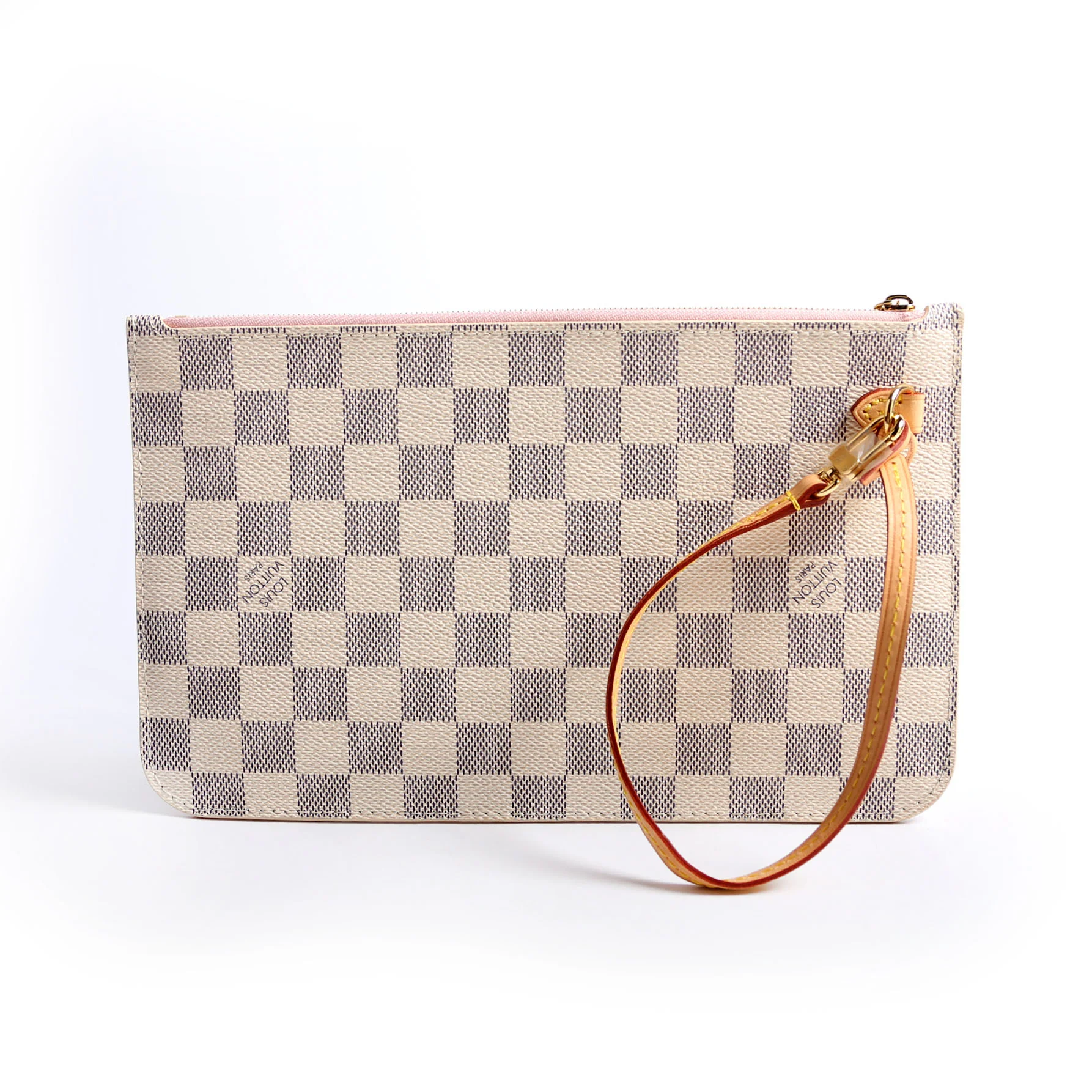 Pochette Only Damier Azur Neverfull Pink - Image 2
