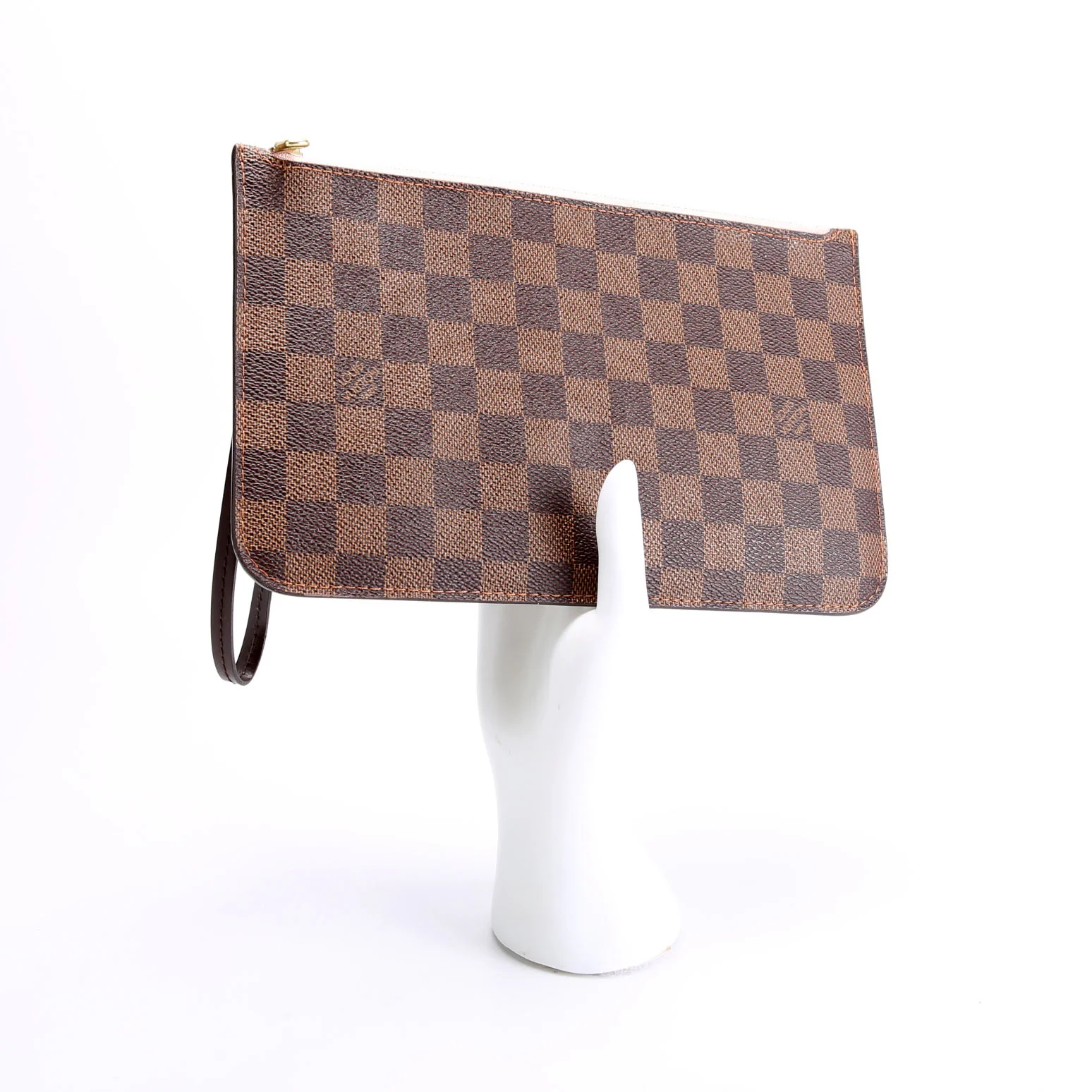 Pochette Only Damier Ebene Neverfull Pink - Image 11