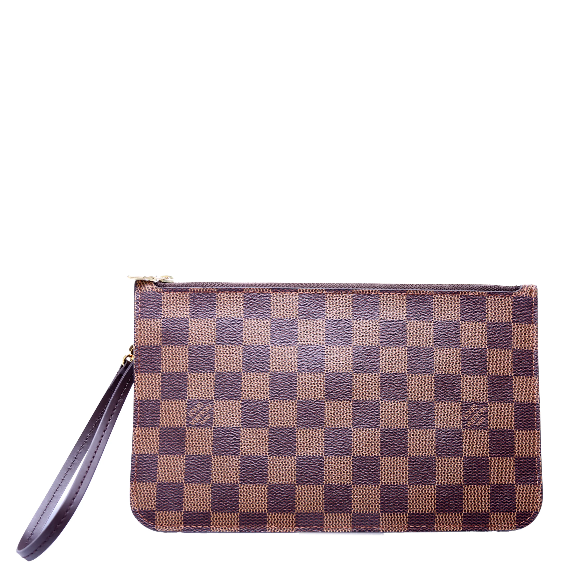 Pochette Only Damier Ebene Neverfull Red