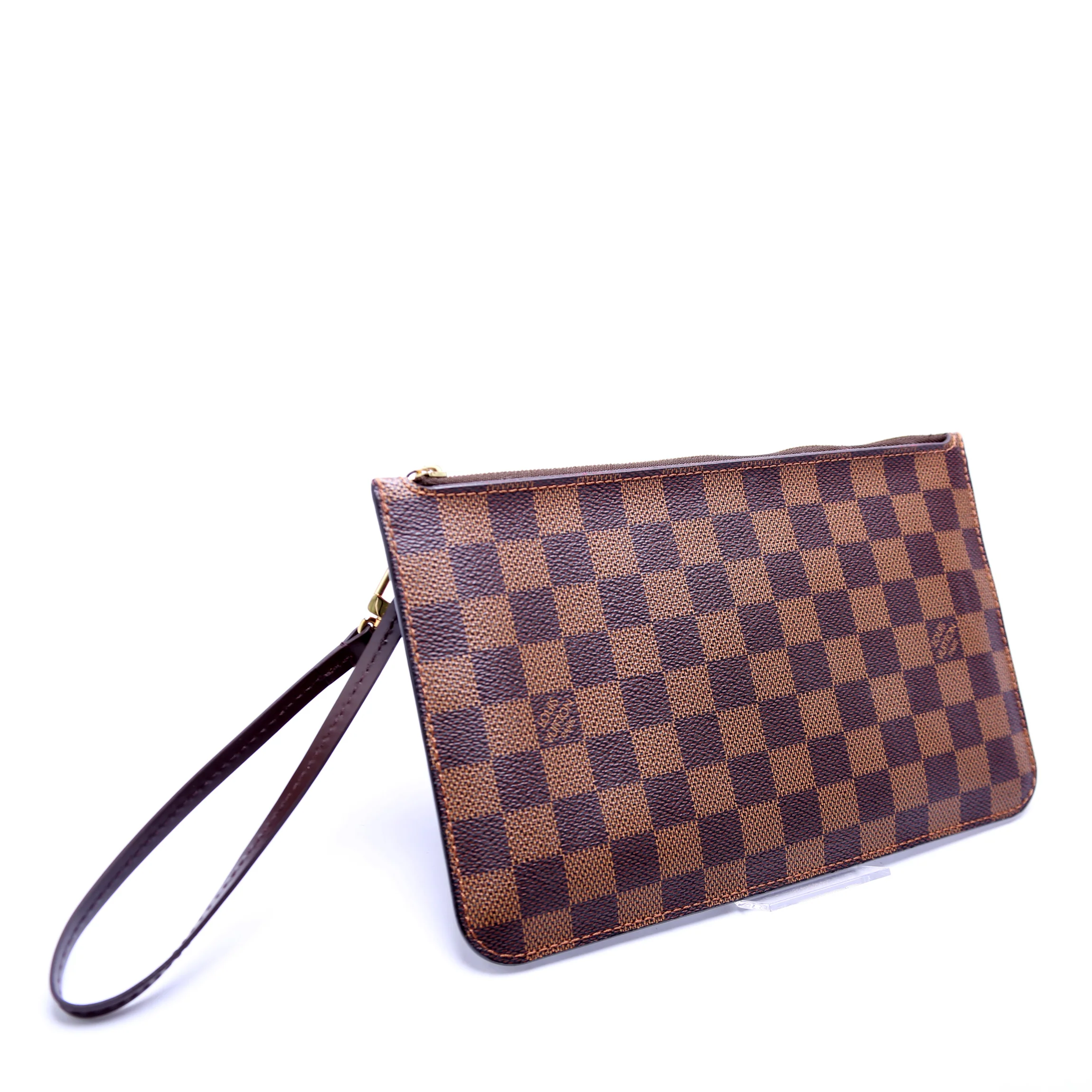 Pochette Only Damier Ebene Neverfull Red - Image 2