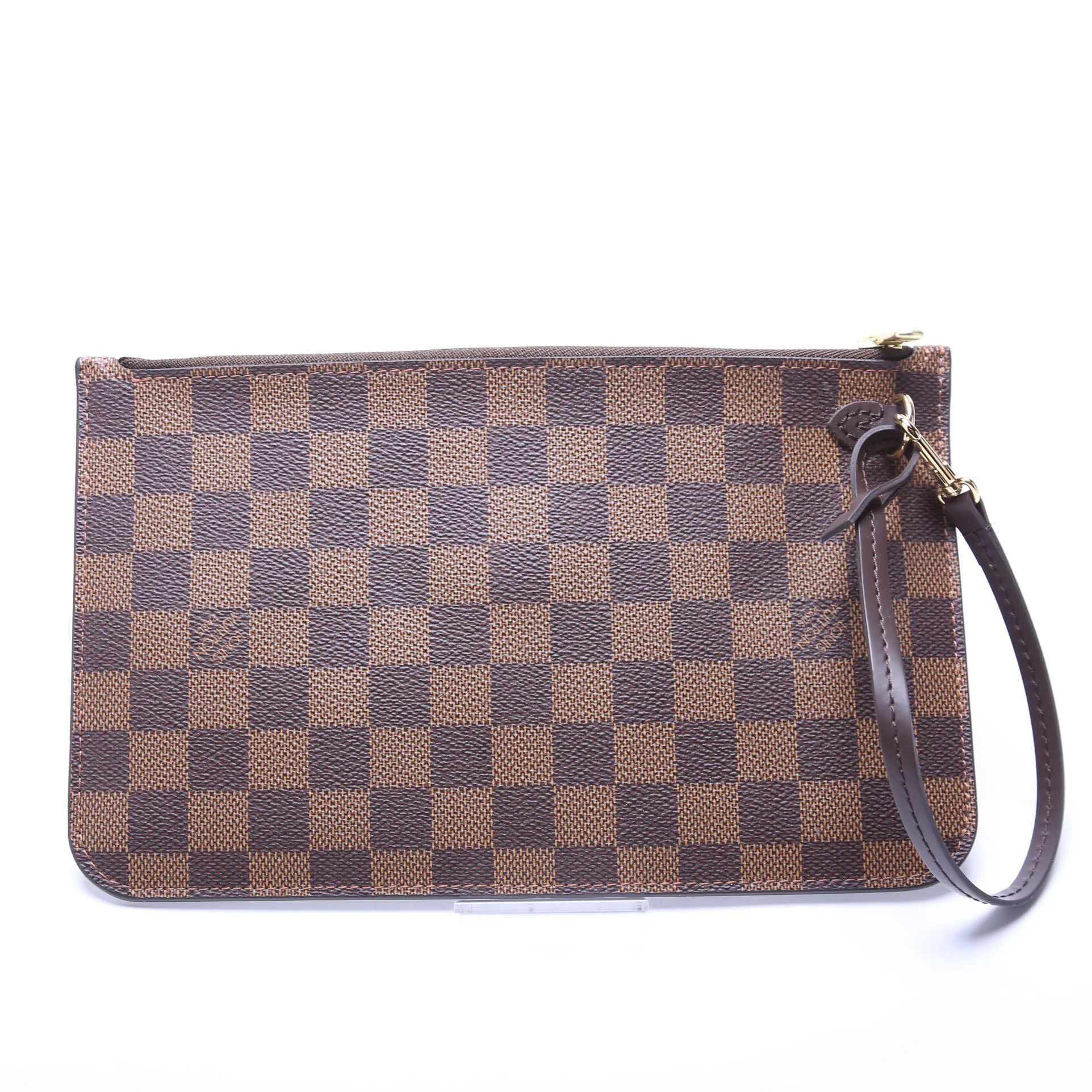 Pochette Only Damier Ebene Neverfull Red - Image 3