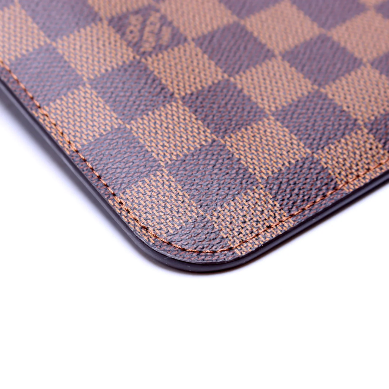 Pochette Only Damier Ebene Neverfull Red - Image 5