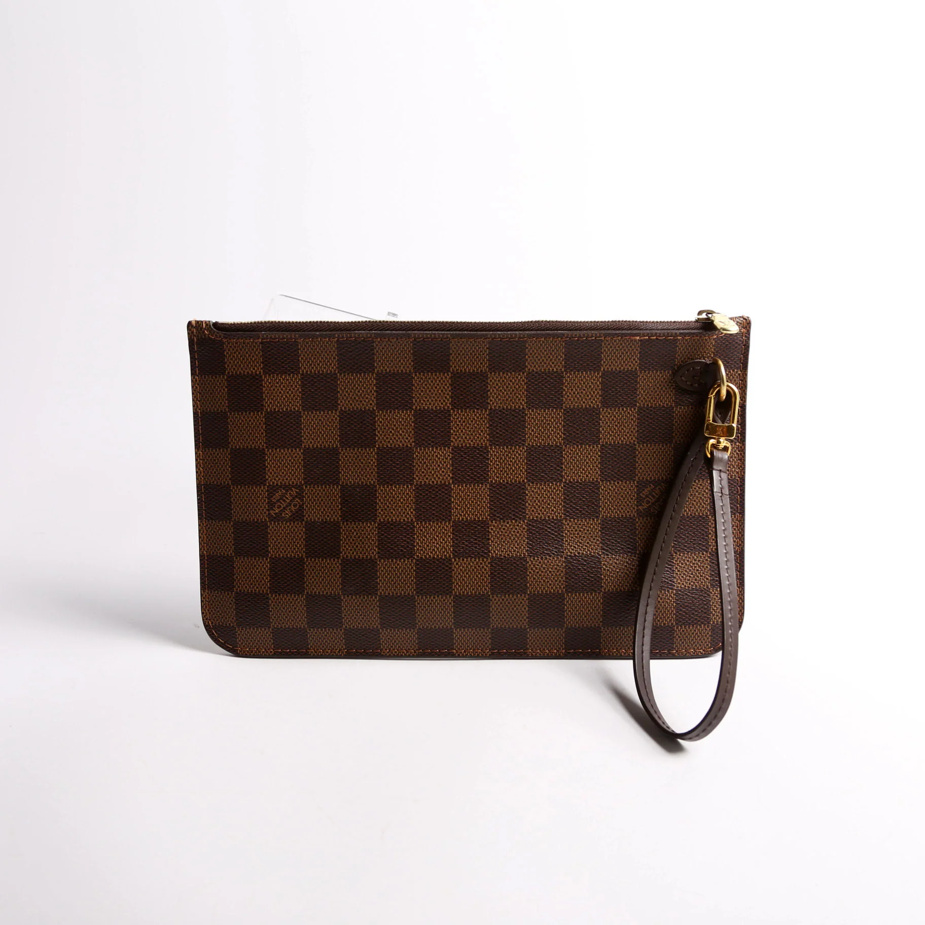 Pochette Only Damier Ebene Neverfull Red - Image 2
