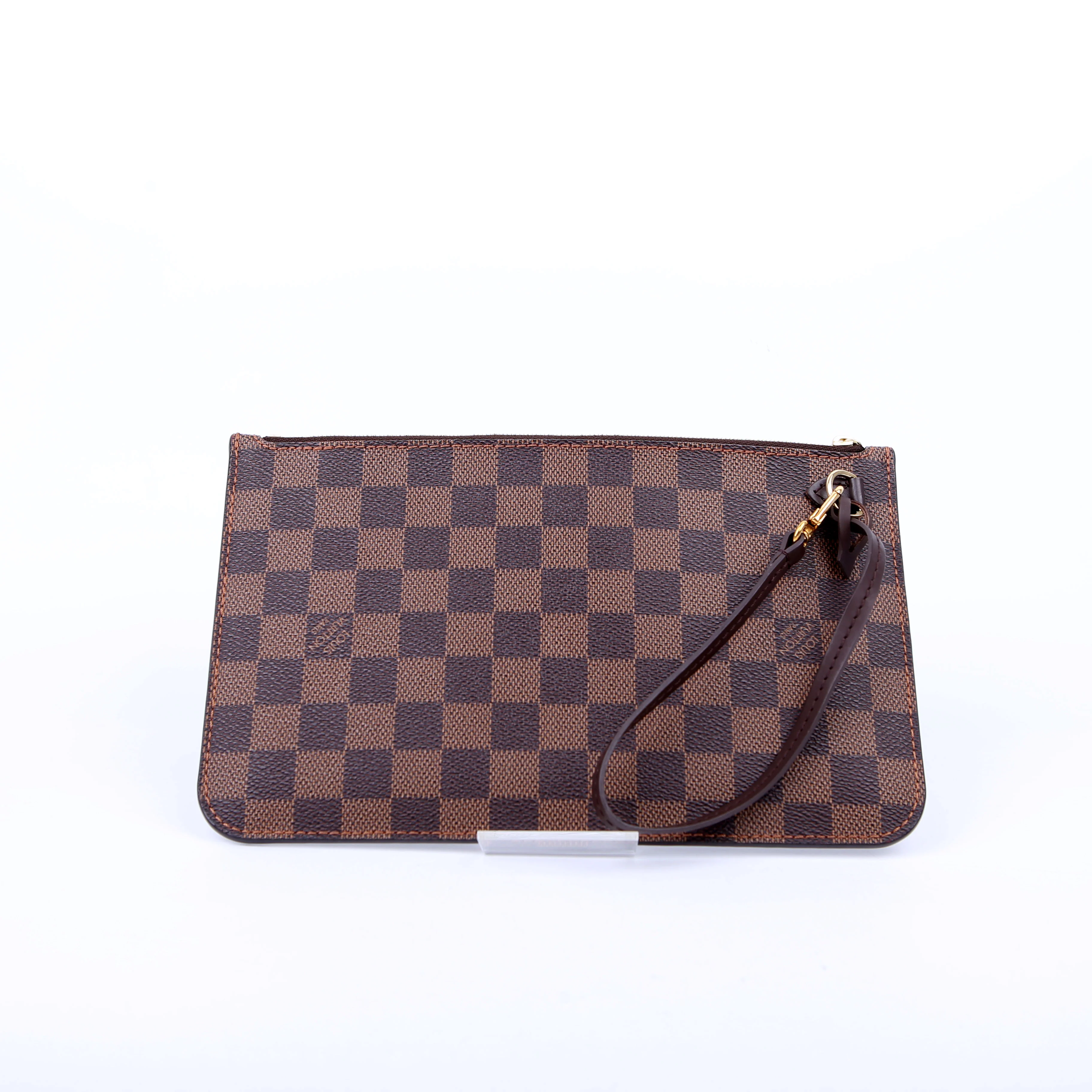 Pochette Only Damier Ebene Neverfull Red - Image 3