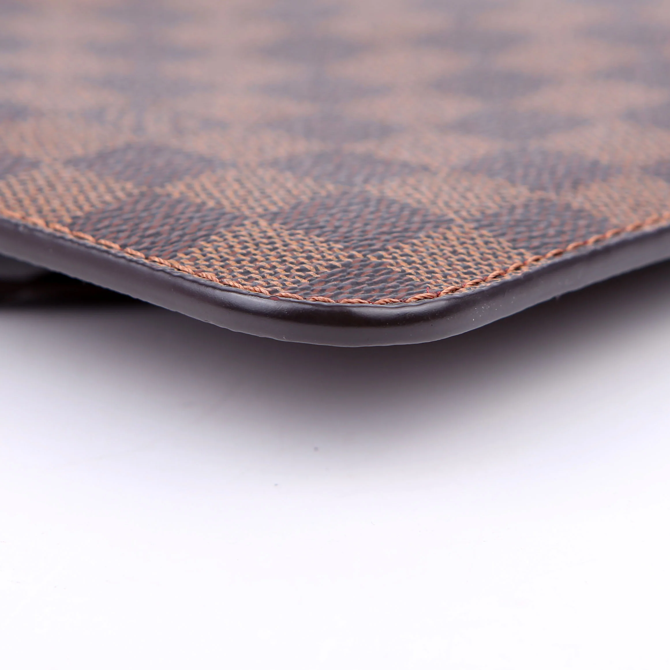 Pochette Only Damier Ebene Neverfull Red - Image 5