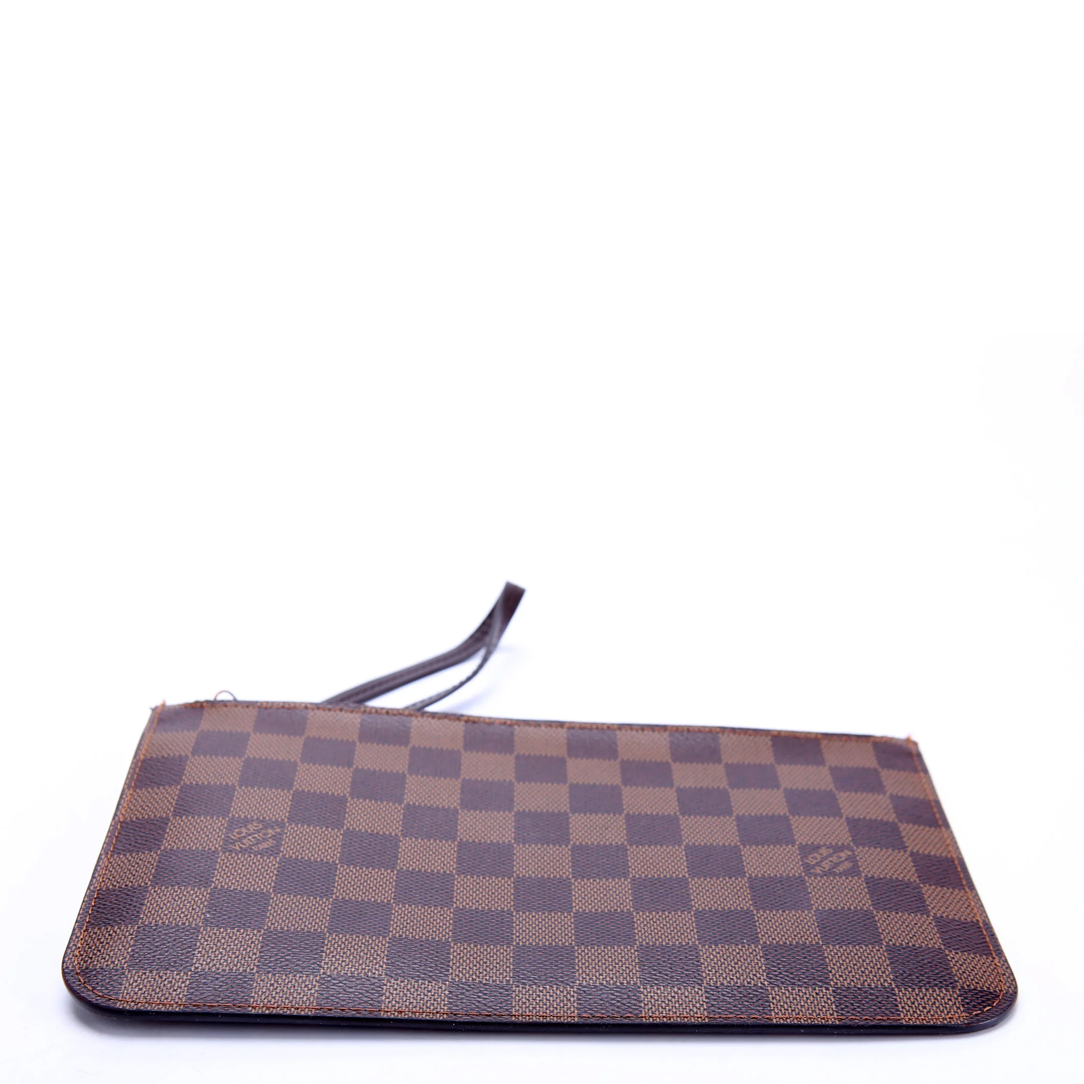Pochette Only Damier Ebene Neverfull Red - Image 4