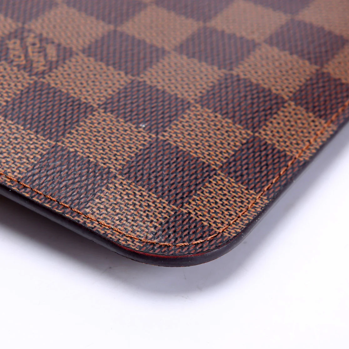 Pochette Only Damier Ebene Neverfull Red - Image 5
