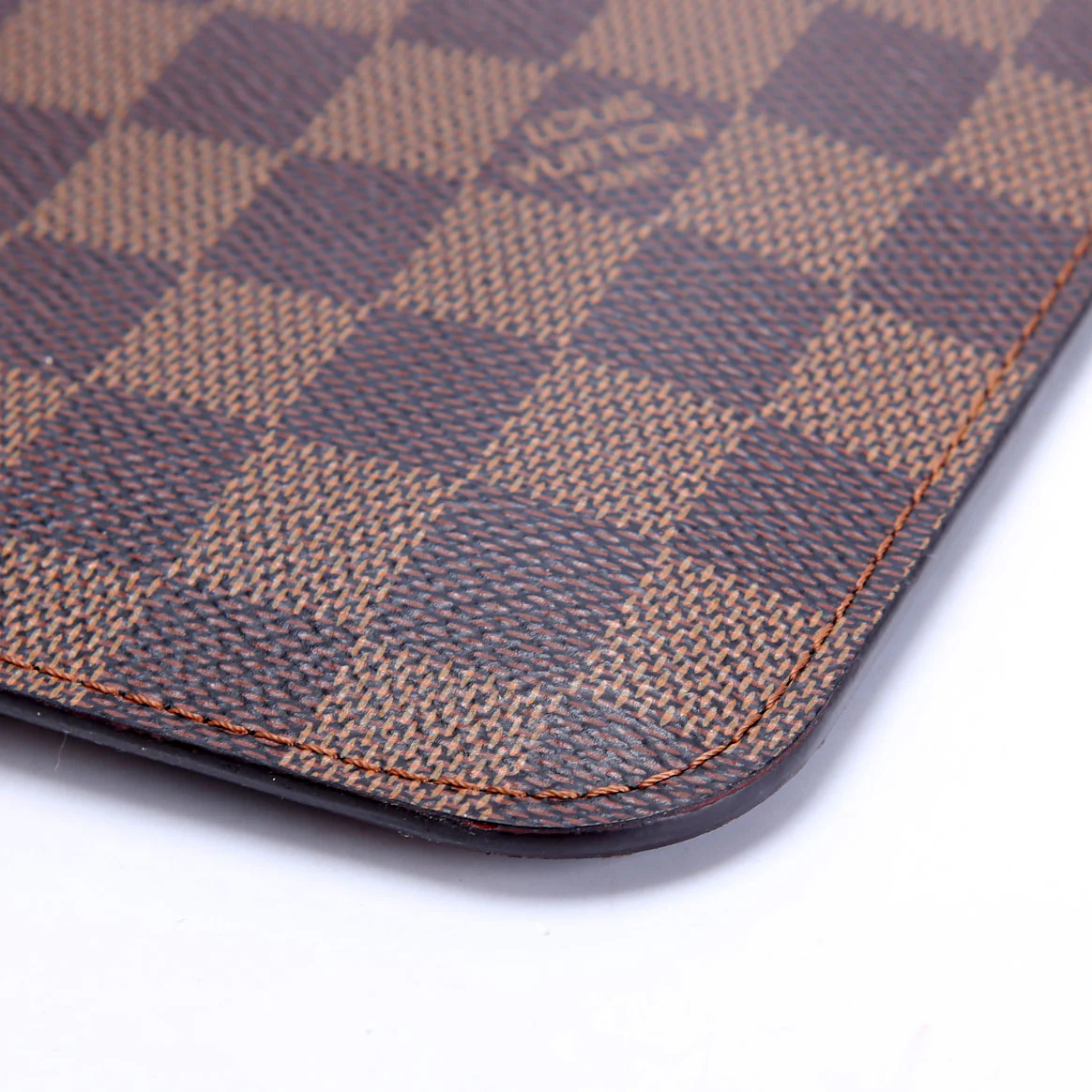 Pochette Only Damier Ebene Neverfull Red - Image 6