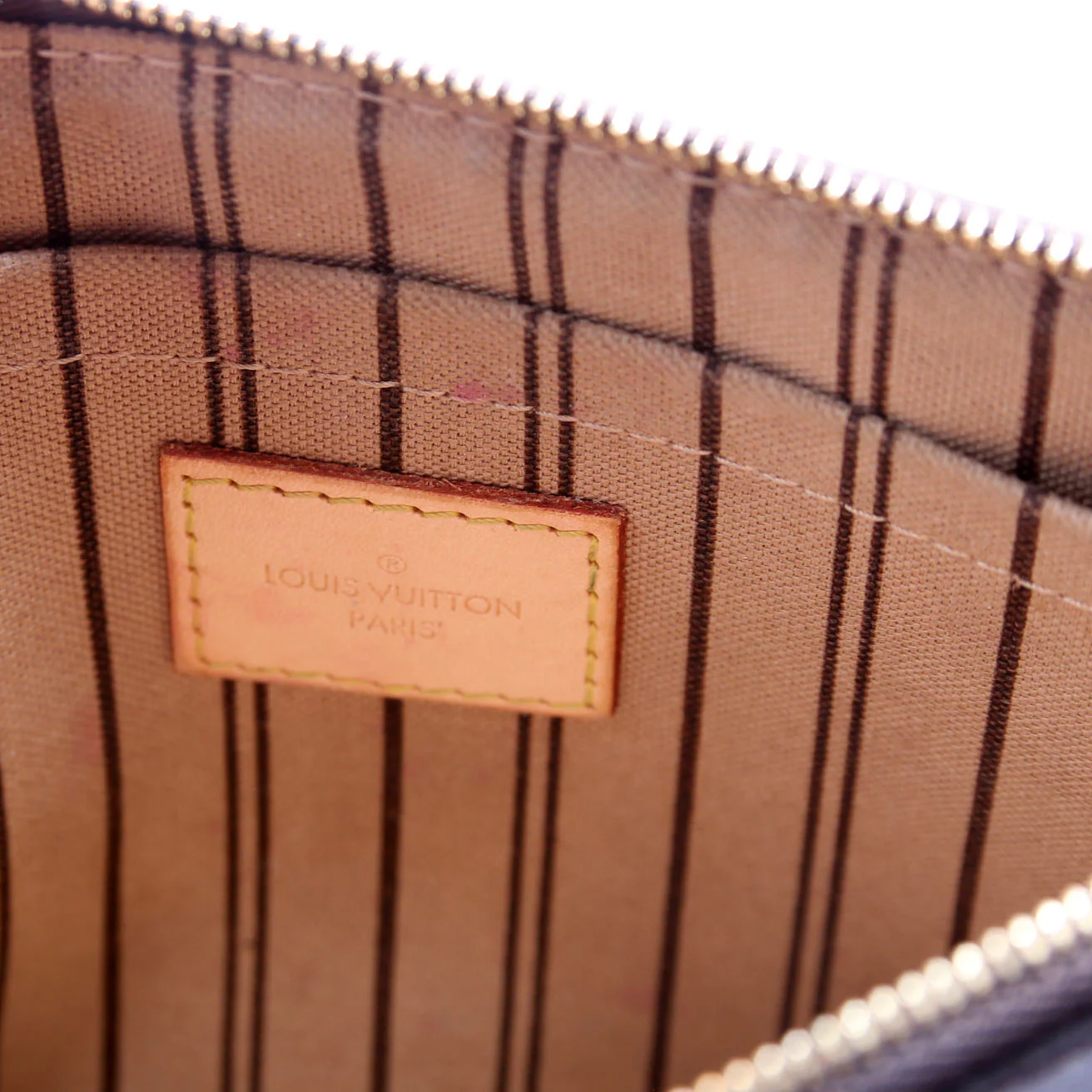 Pochette Only Monogram Neverfull Beige - Image 9