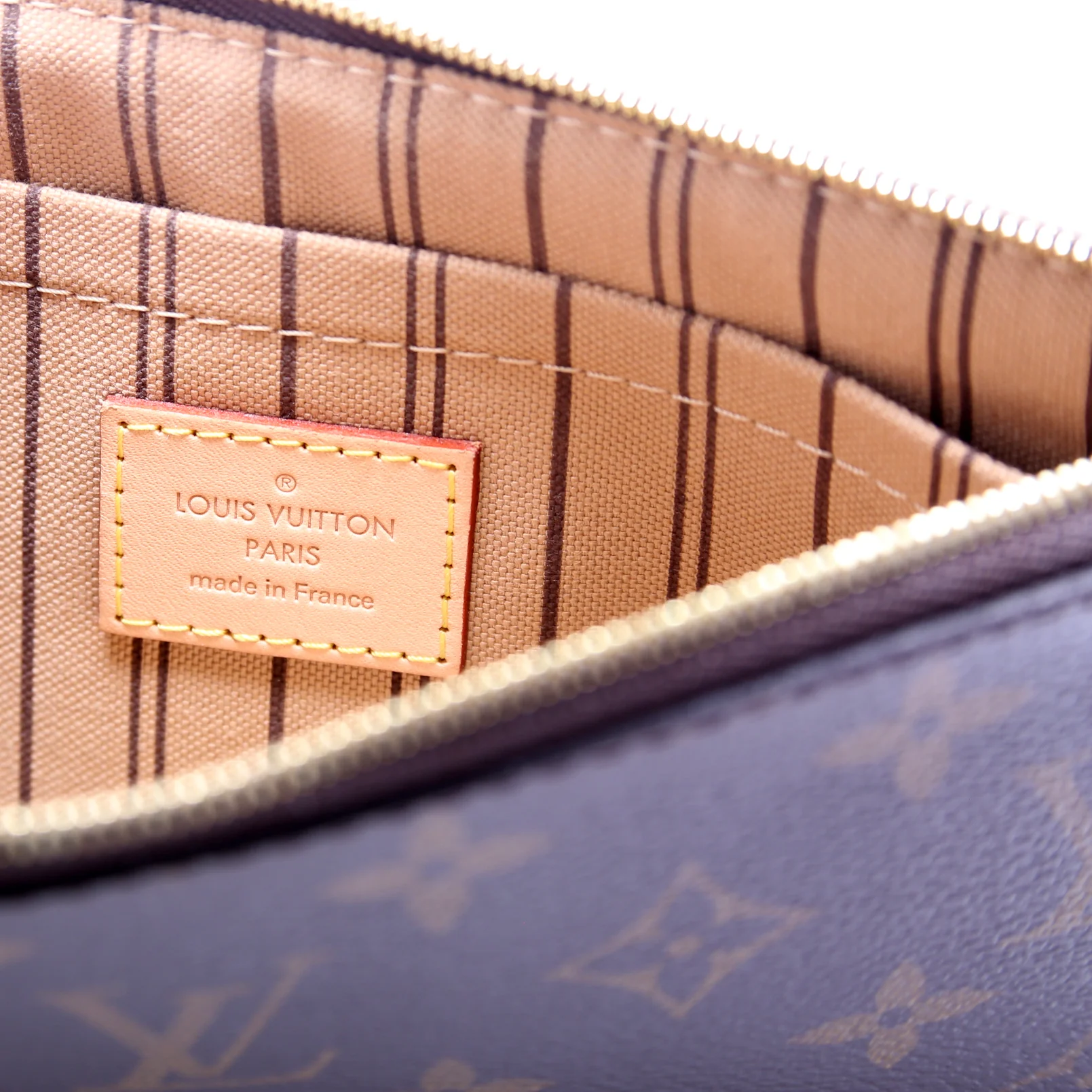 Pochette Only Monogram Neverfull Beige - Image 8