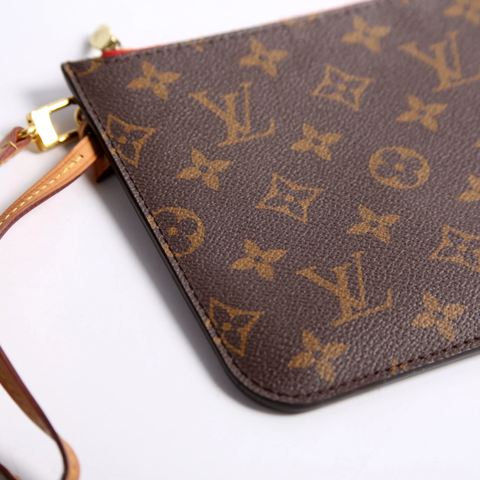 Pochette Only Monogram Neverfull Red - Image 4