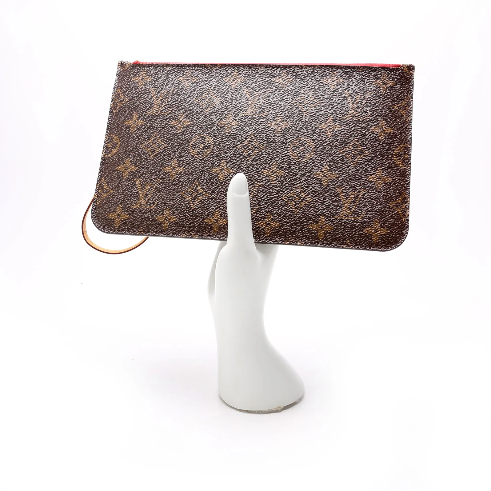 Pochette Only Monogram Neverfull Red - Image 12