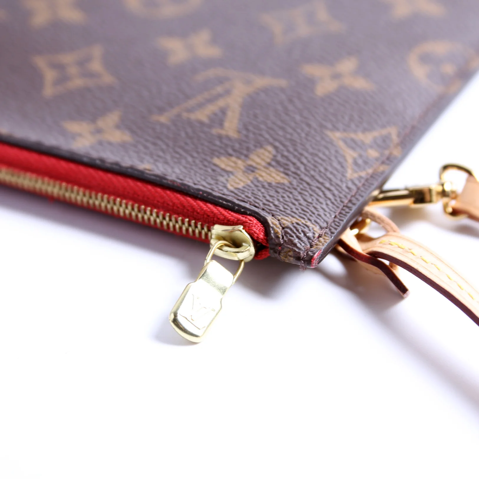 Pochette Only Monogram Neverfull Red - Image 9
