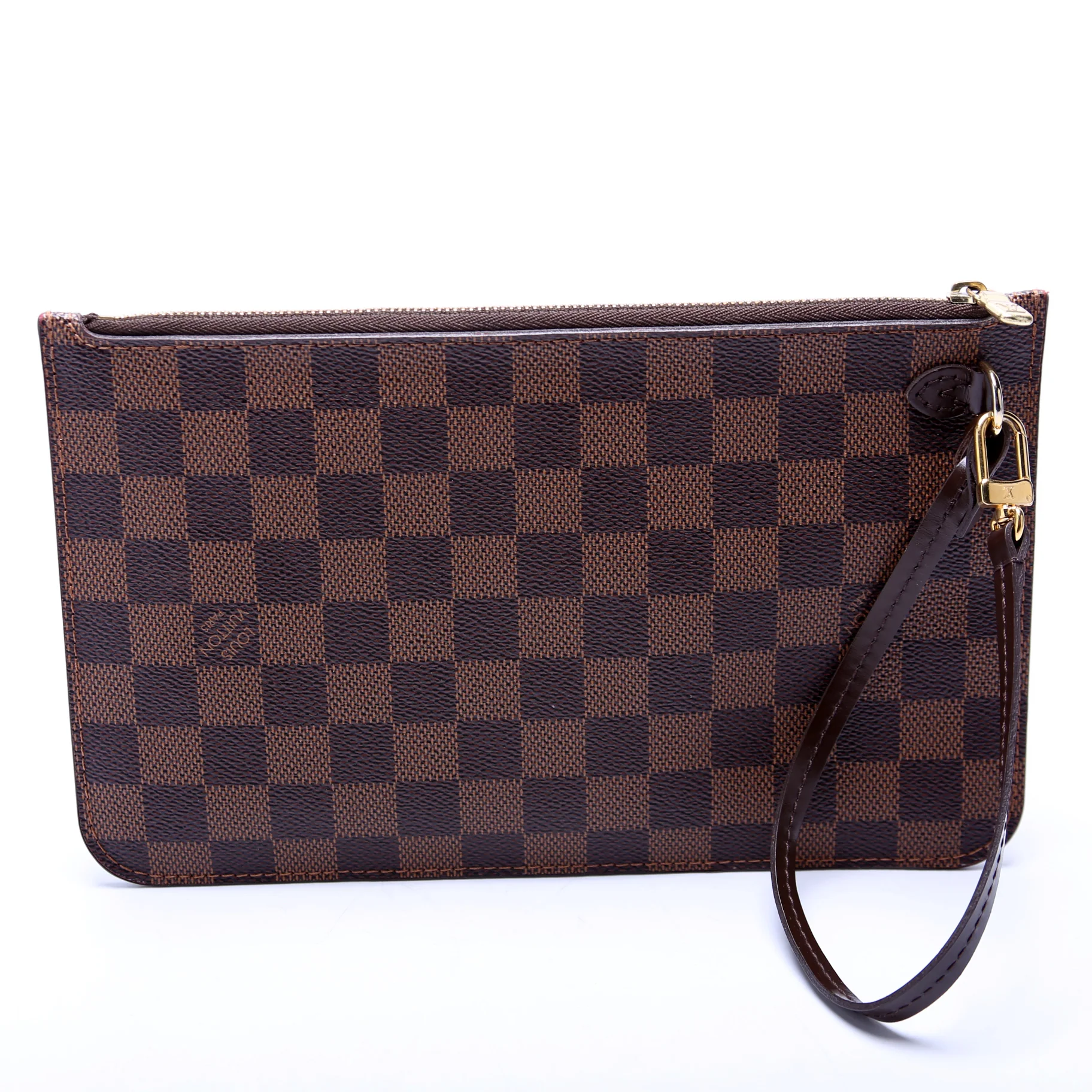 Pochette Only Neverfull Damier Ebene Red - Image 3