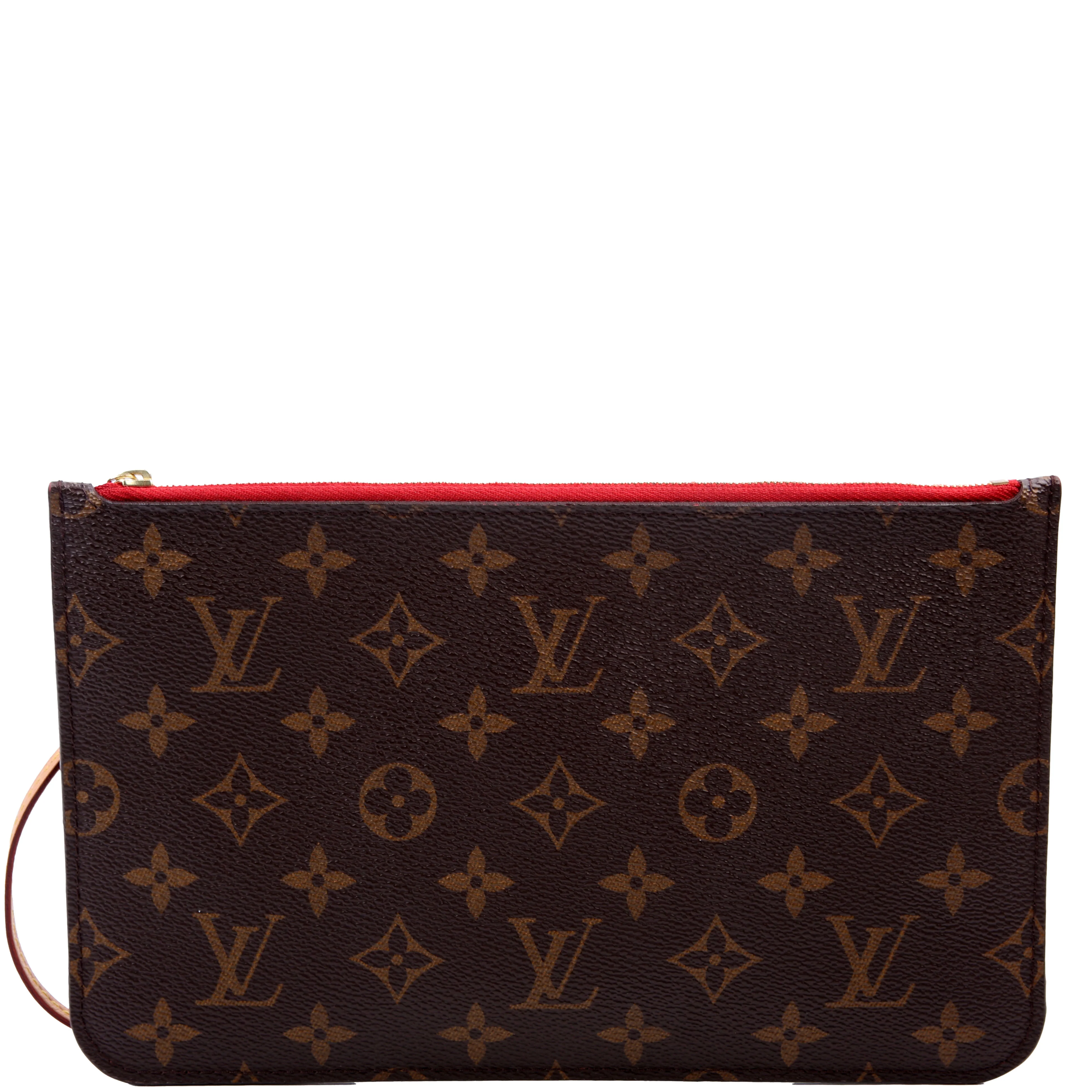 Pochette Only Neverfull Monogram Red