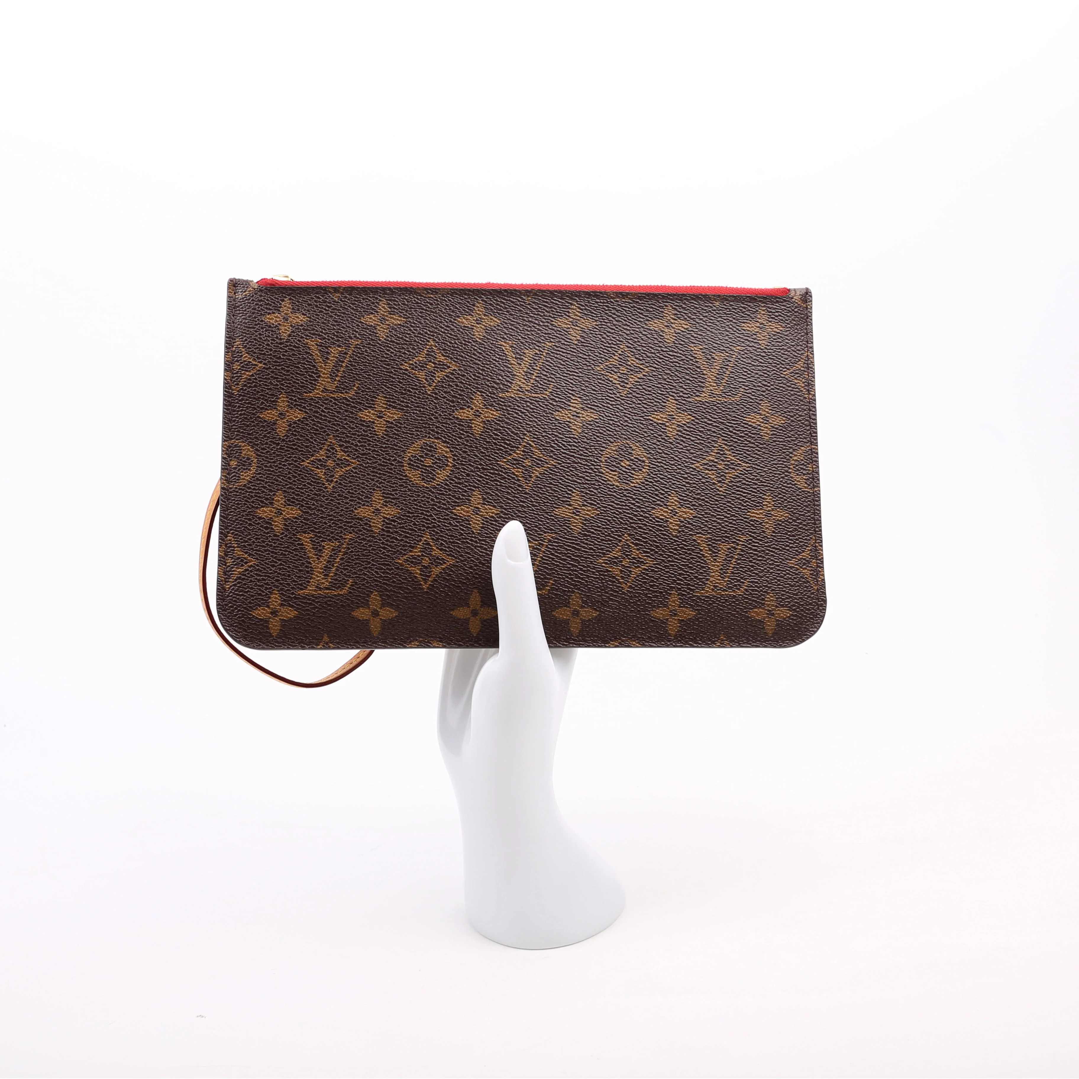 Pochette Only Neverfull Monogram Red - Image 9
