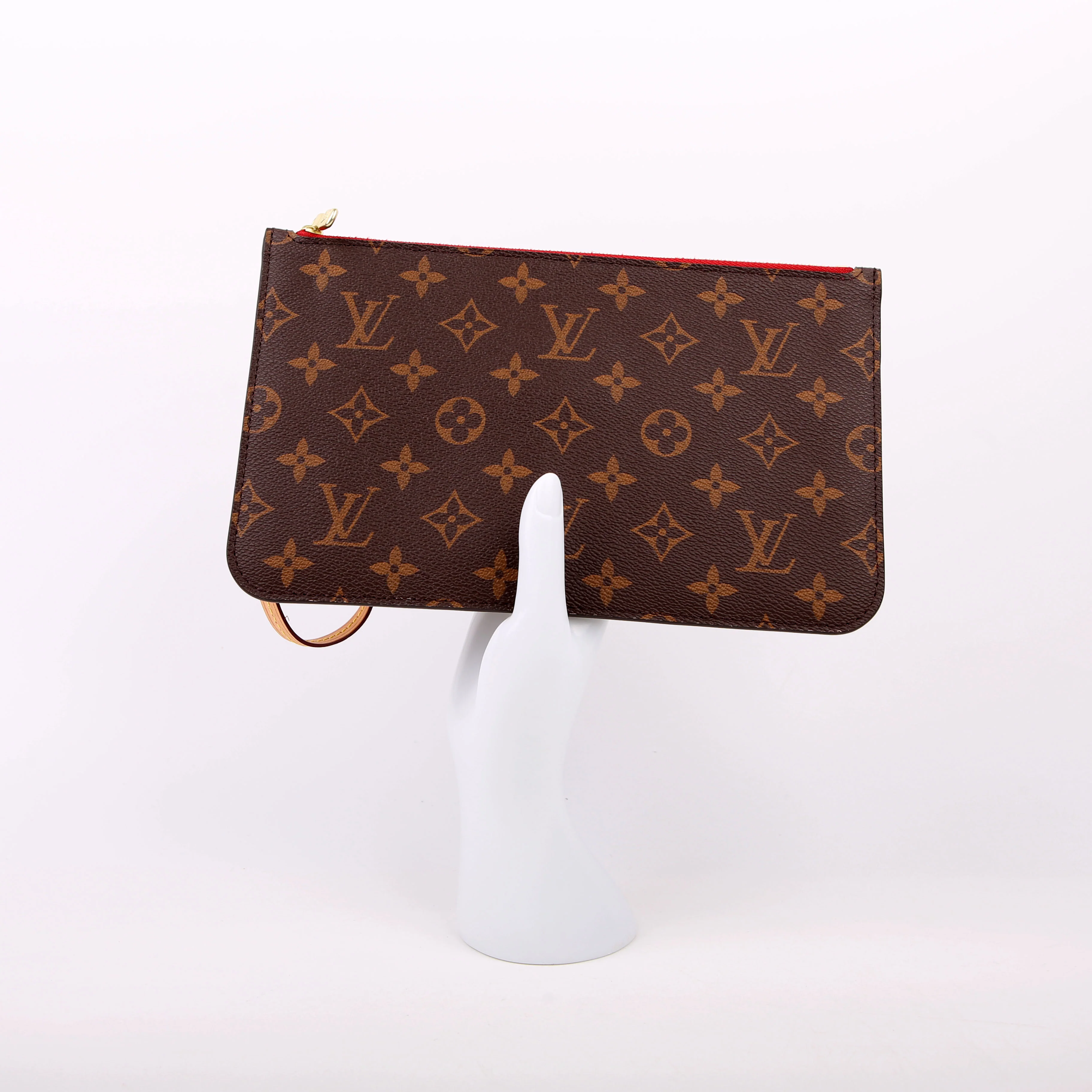 Pochette Only Neverfull Monogram Red - Image 11