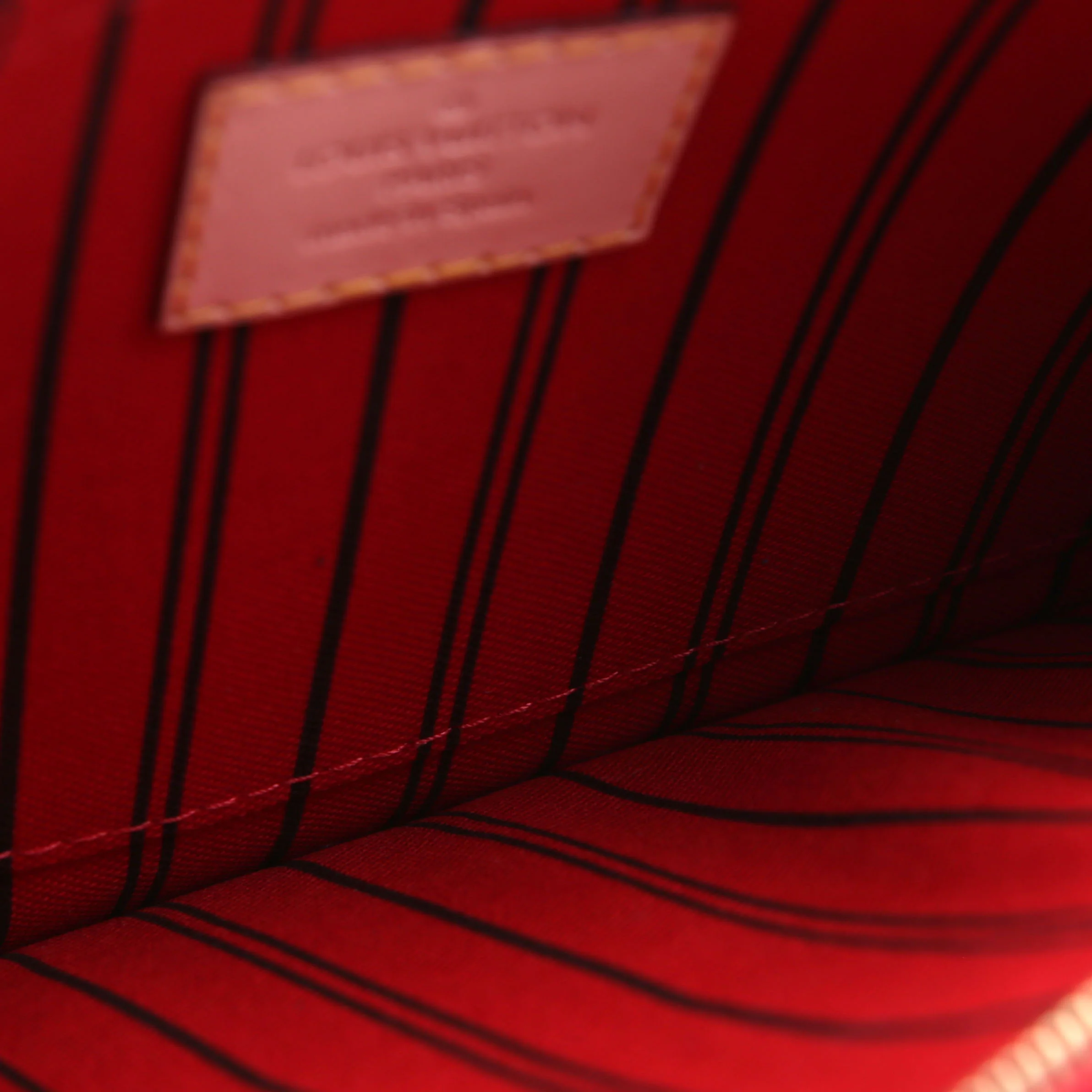 Pochette Only Neverfull Monogram Red - Image 9