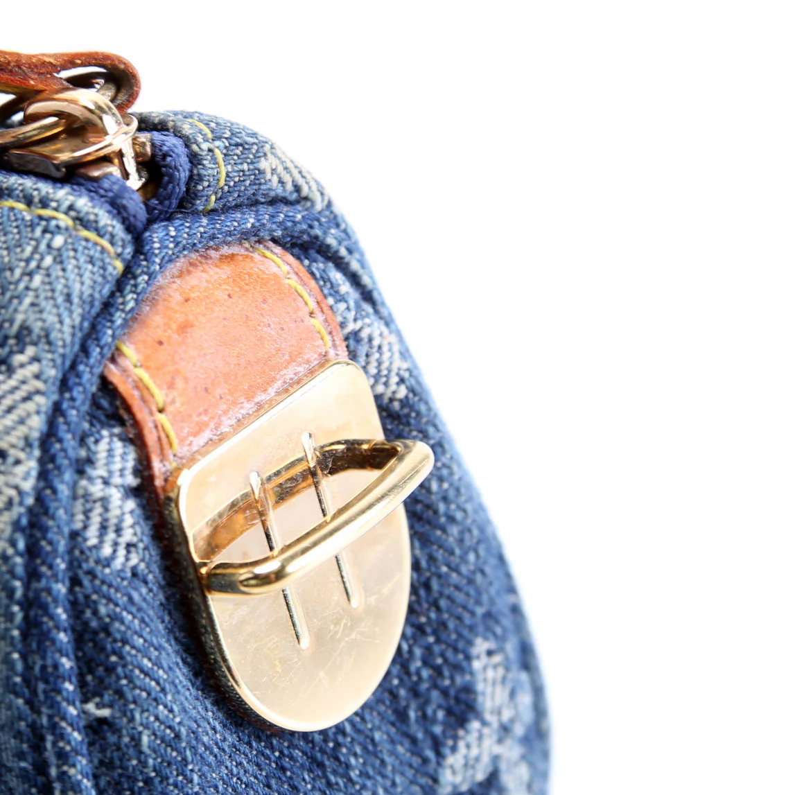 Pochette Speedy PM Key Holder Denim Monogram - Image 6