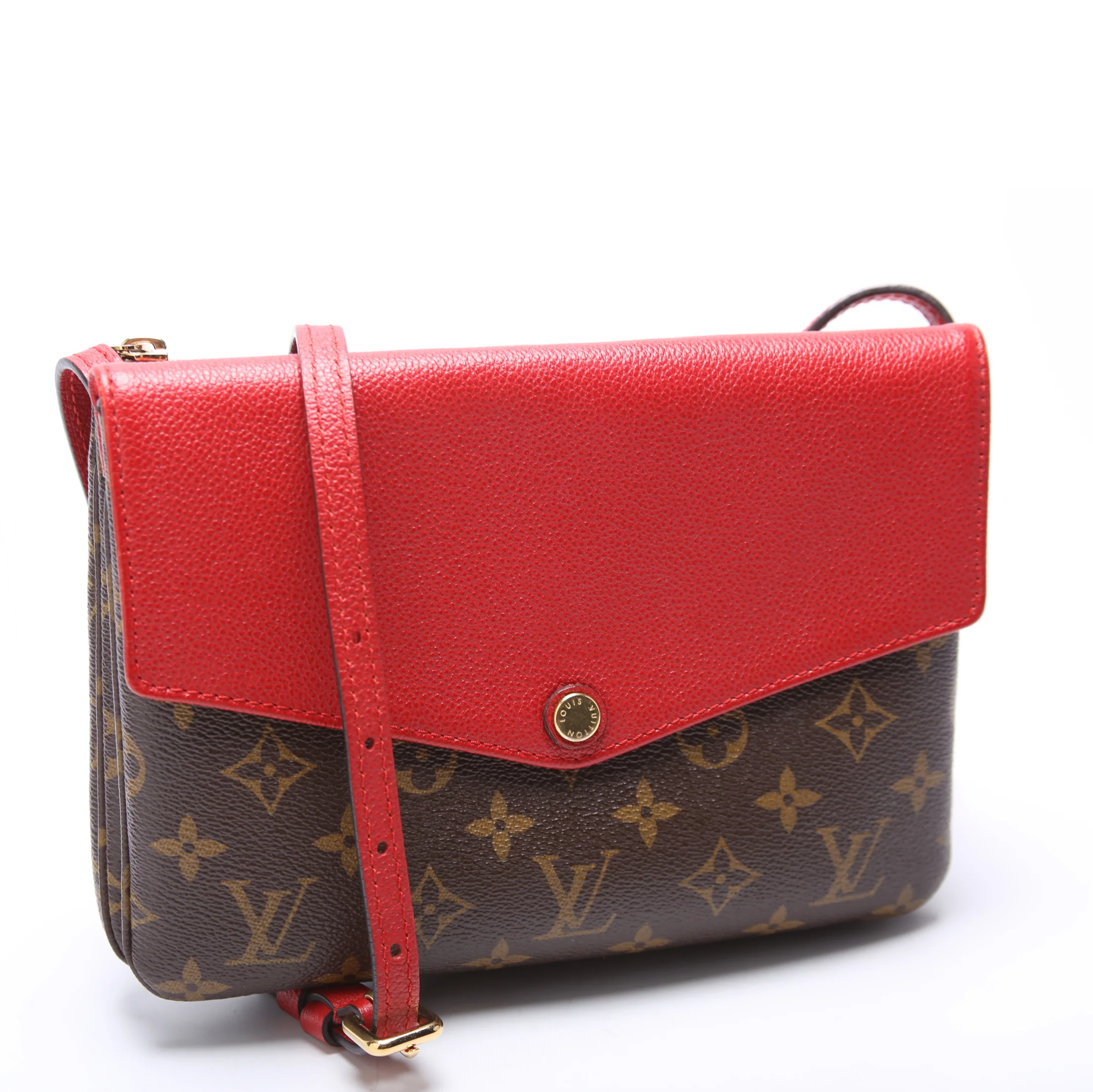 Pochette Twice Monogram Red - Image 2