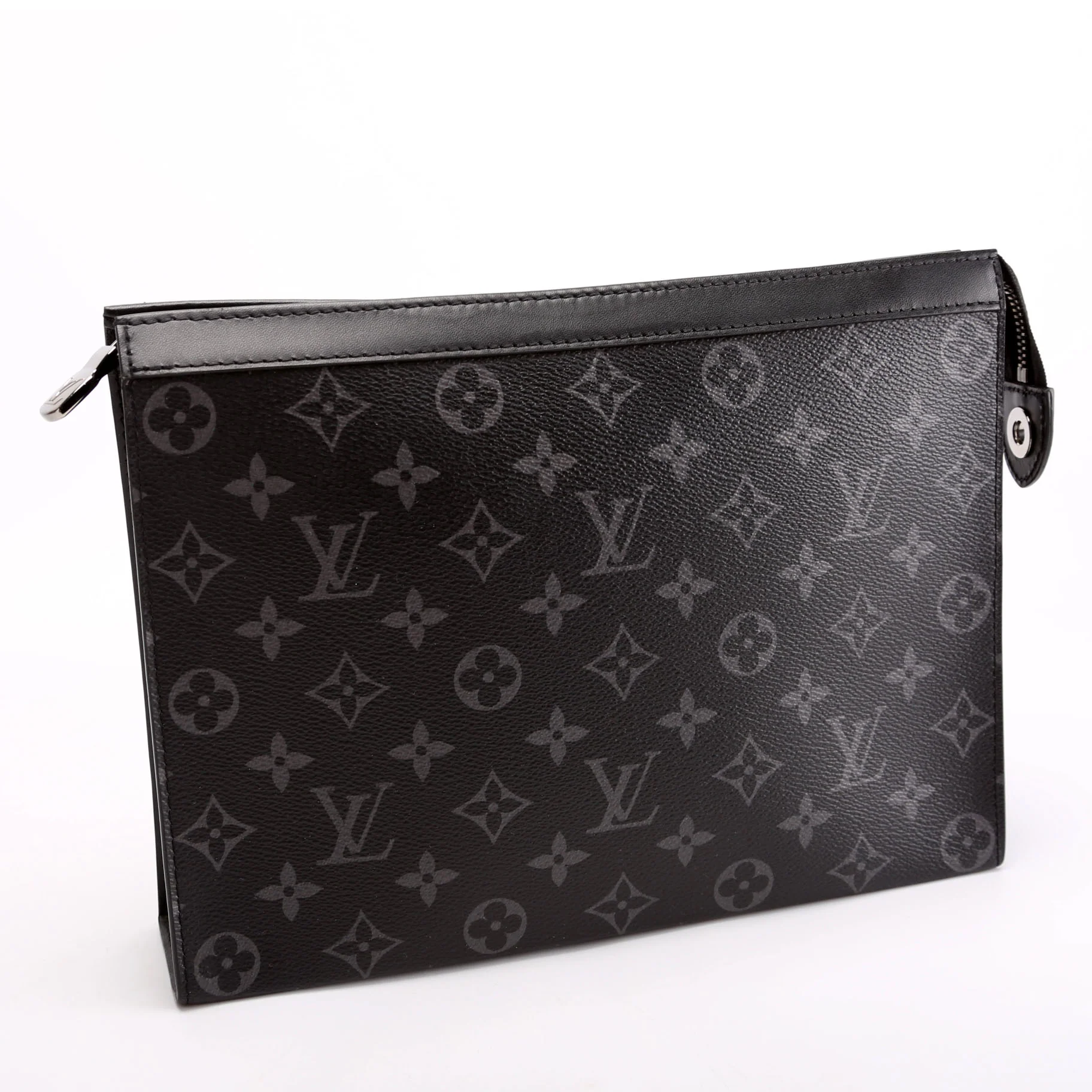 Pochette Voyafe MM Monogram Eclipse Black/Gray - Image 2