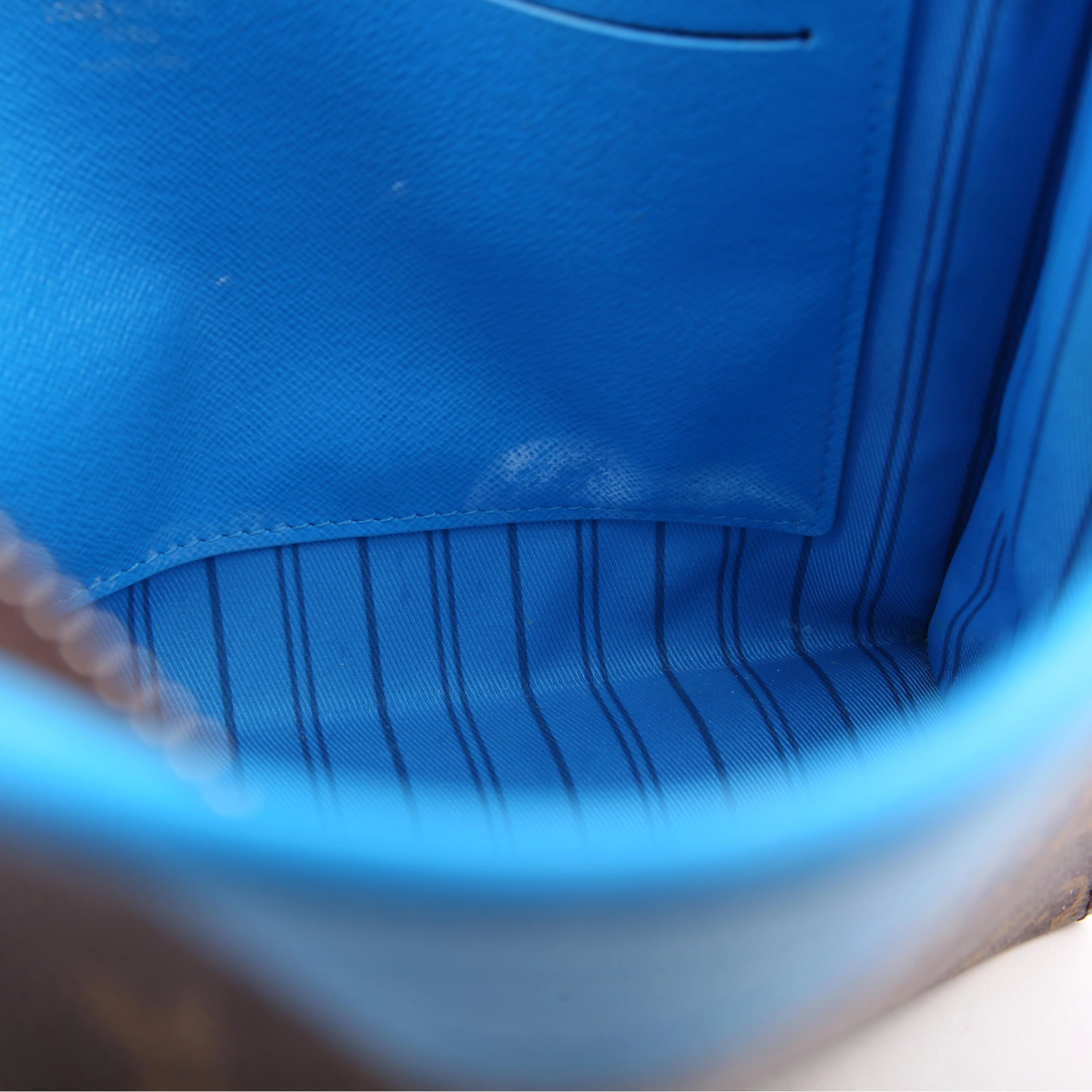 Pochette Voyage MM Macassar Monogram Blue - Image 13