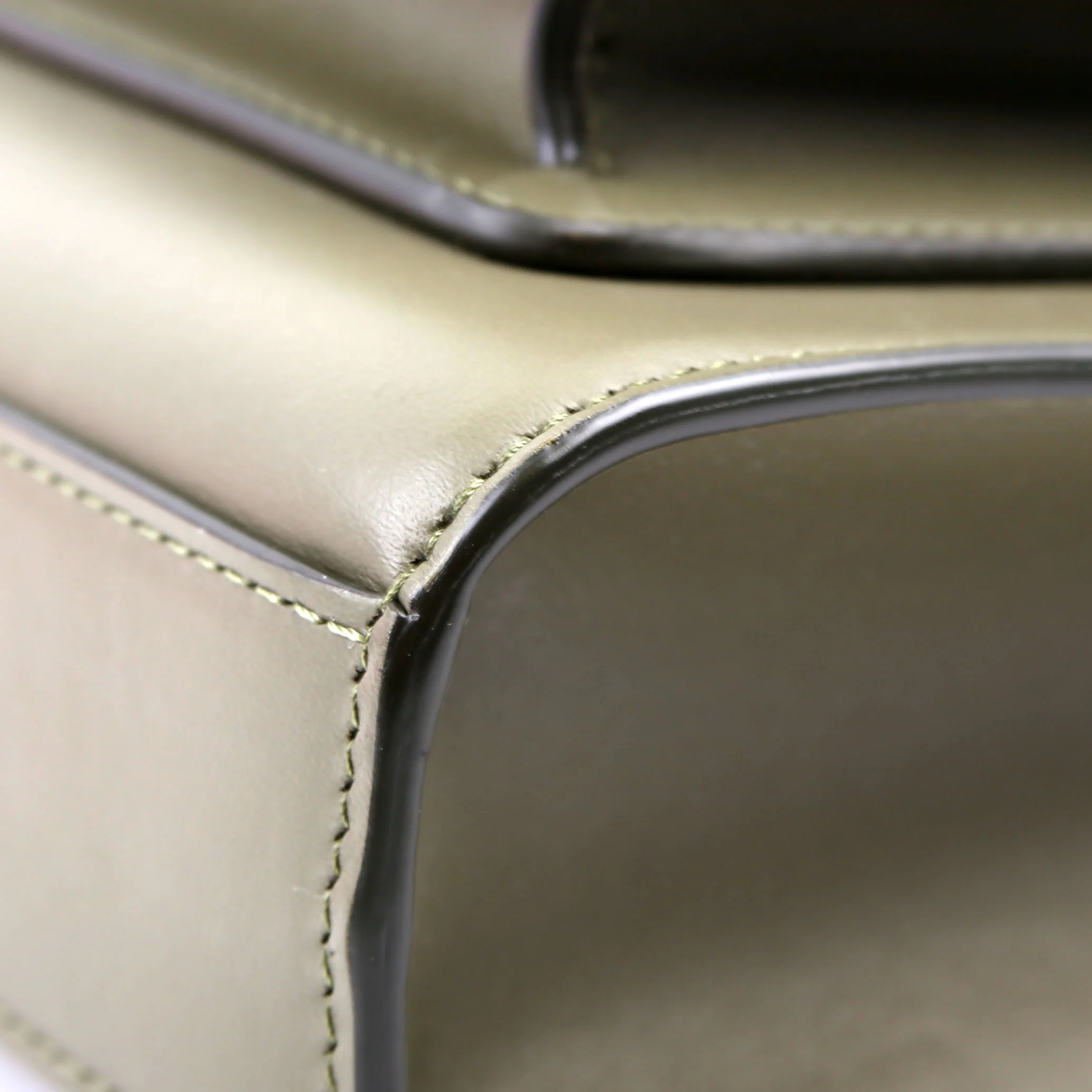 Pocket Bag Mini Leather Green - Image 5