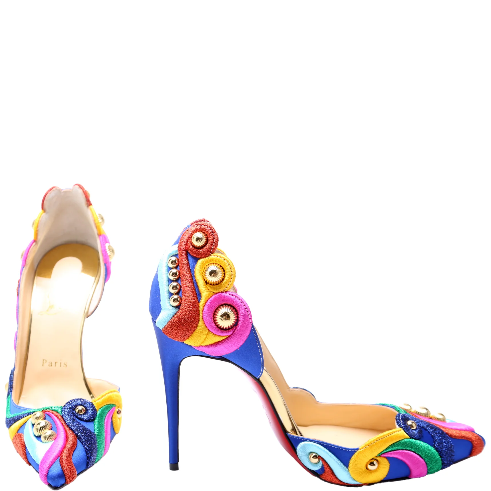 Pointed Toe D'Orsay Pumps Size 38.5