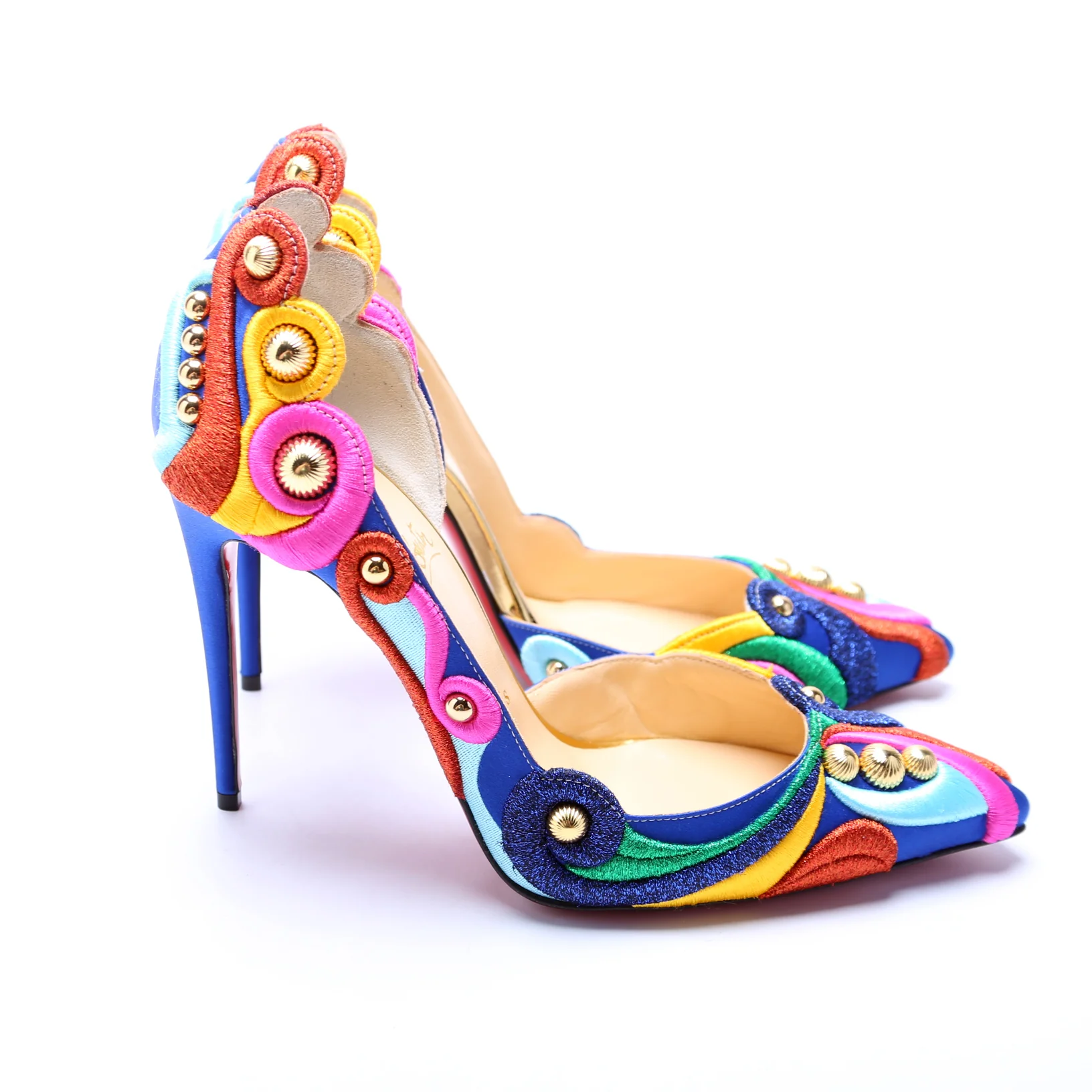 Pointed Toe D'Orsay Pumps Size 38.5 - Image 3