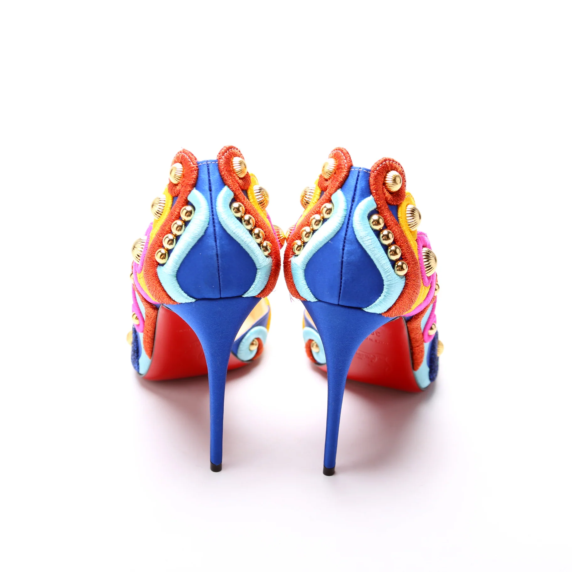 Pointed Toe D'Orsay Pumps Size 38.5 - Image 4