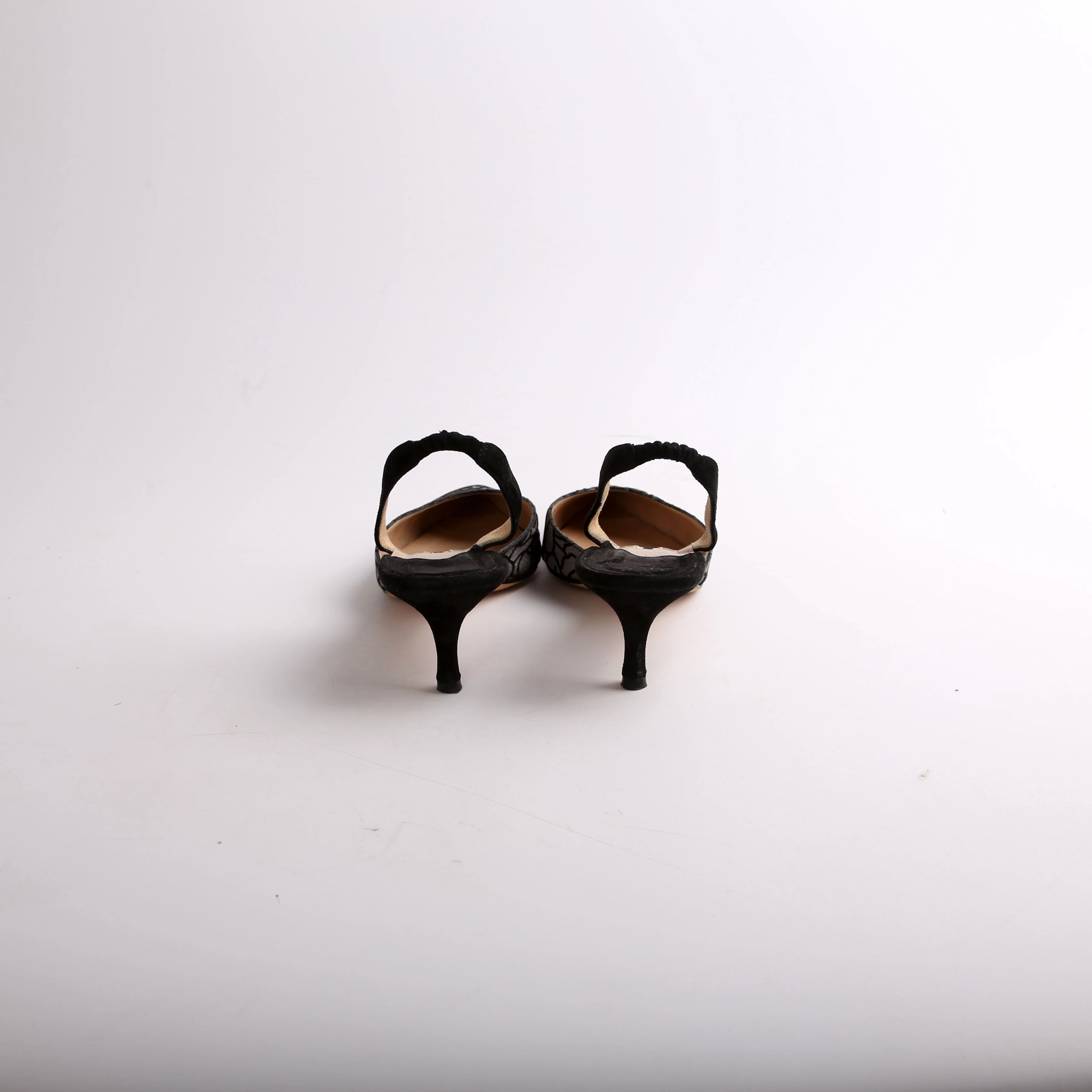 Pointed Toe Kitten Heels Size 37.5 - Image 4