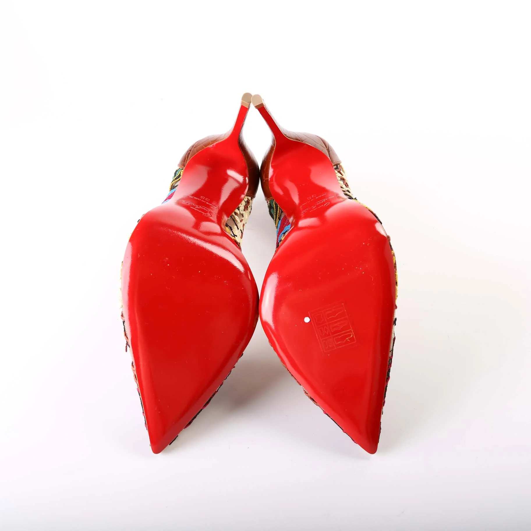 Pointed Toe Mesh 120MM Pumps Size 39 - Image 9