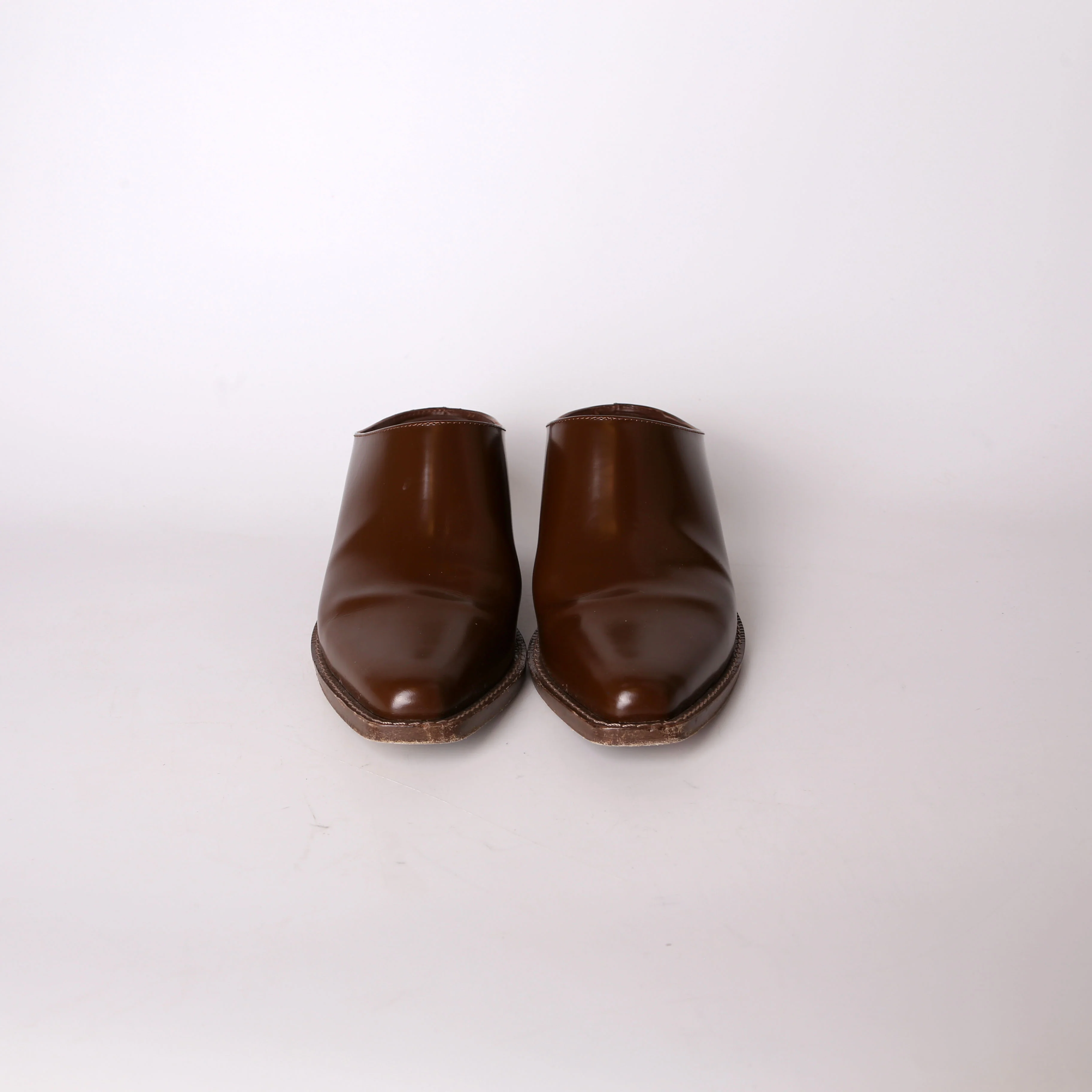 Pointed Toe Mule Heels Size 37.5 - Image 2