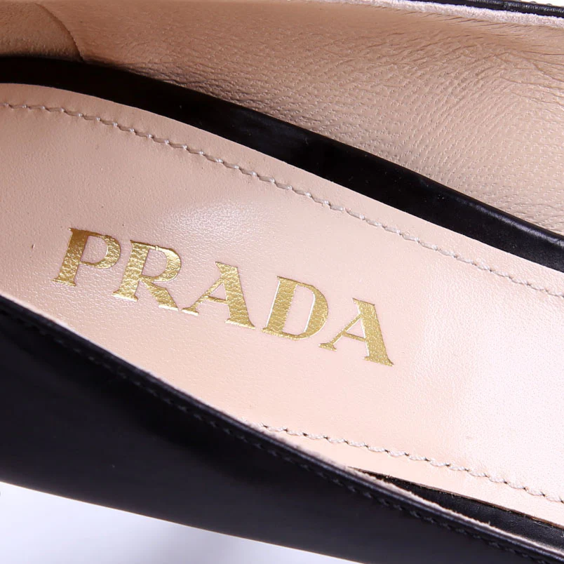 Pointed Toe Pumps Size 37.5 Black - Image 5