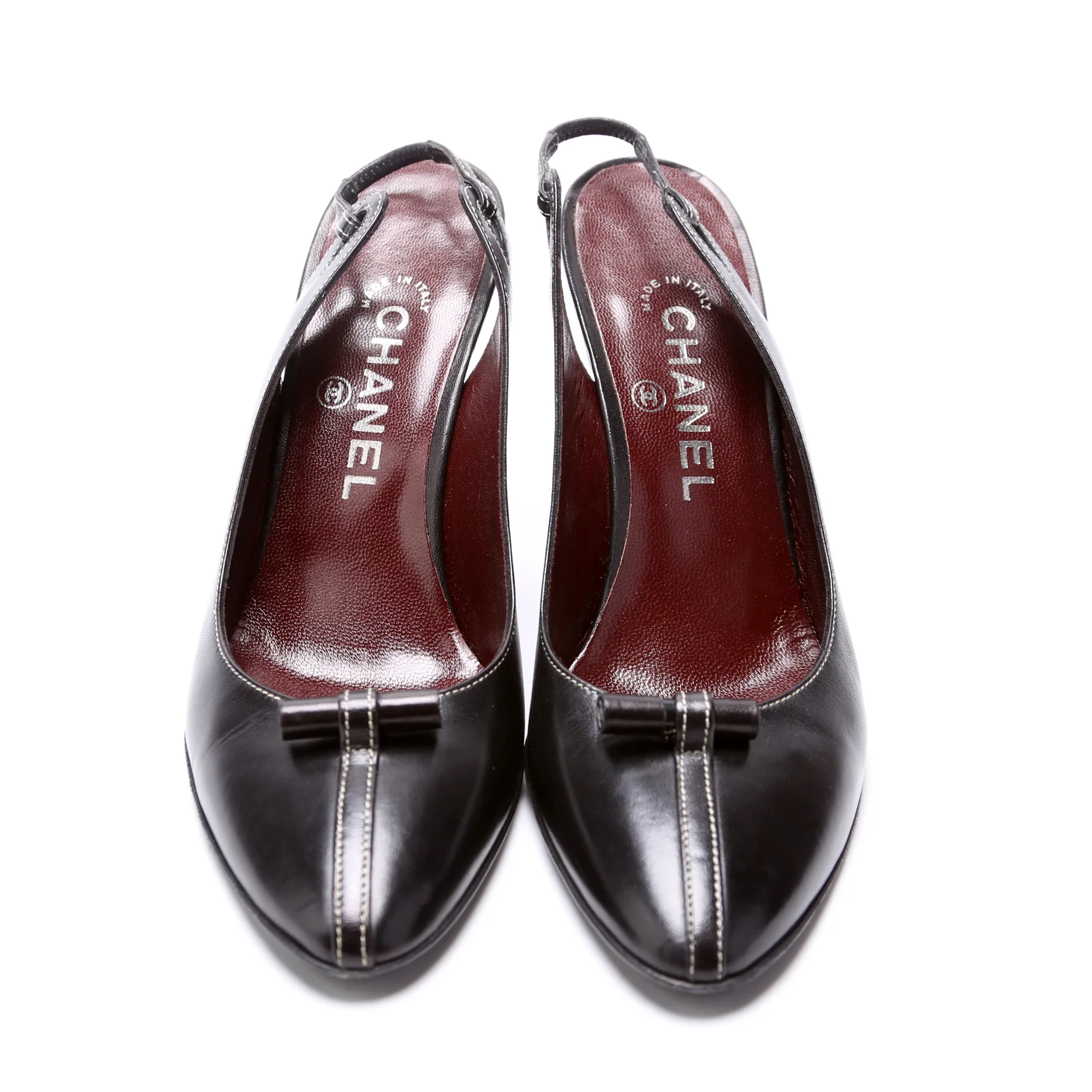 Pointed Toe Slingback Pumps Size 38 - Image 2