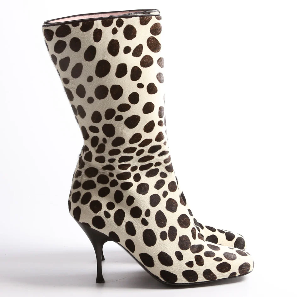 Ponyhair Booties Size 37.5 - Image 4