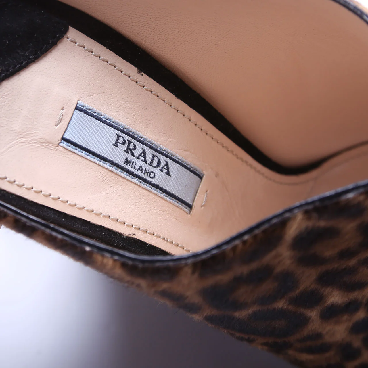 Ponyhair/Suede Wedge Size 40 - Image 5